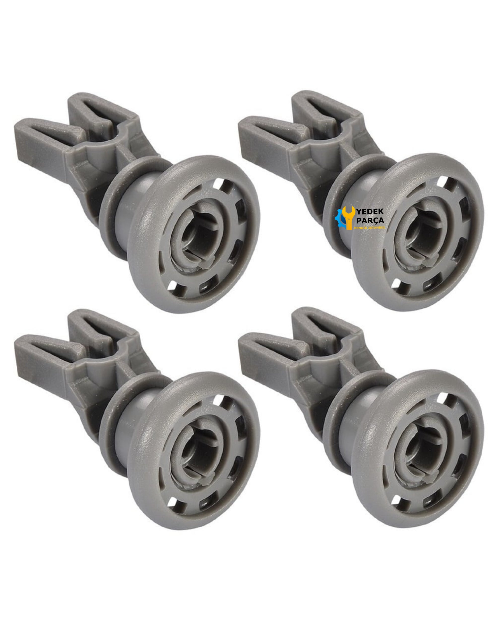 Arçelik Uyumlu 6220FT Bulaşık Makinesi Sepet Tekerleği ÜST Teker 4 Adet