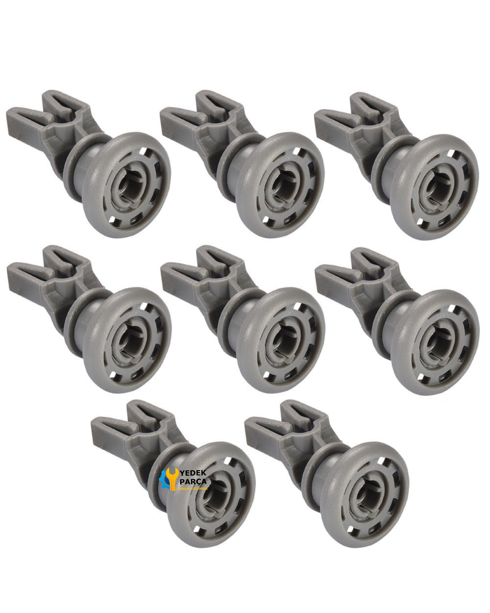 Arçelik Uyumlu Bulaşık Makinesi Sepet Tekerleği ÜST Teker 8 Adet