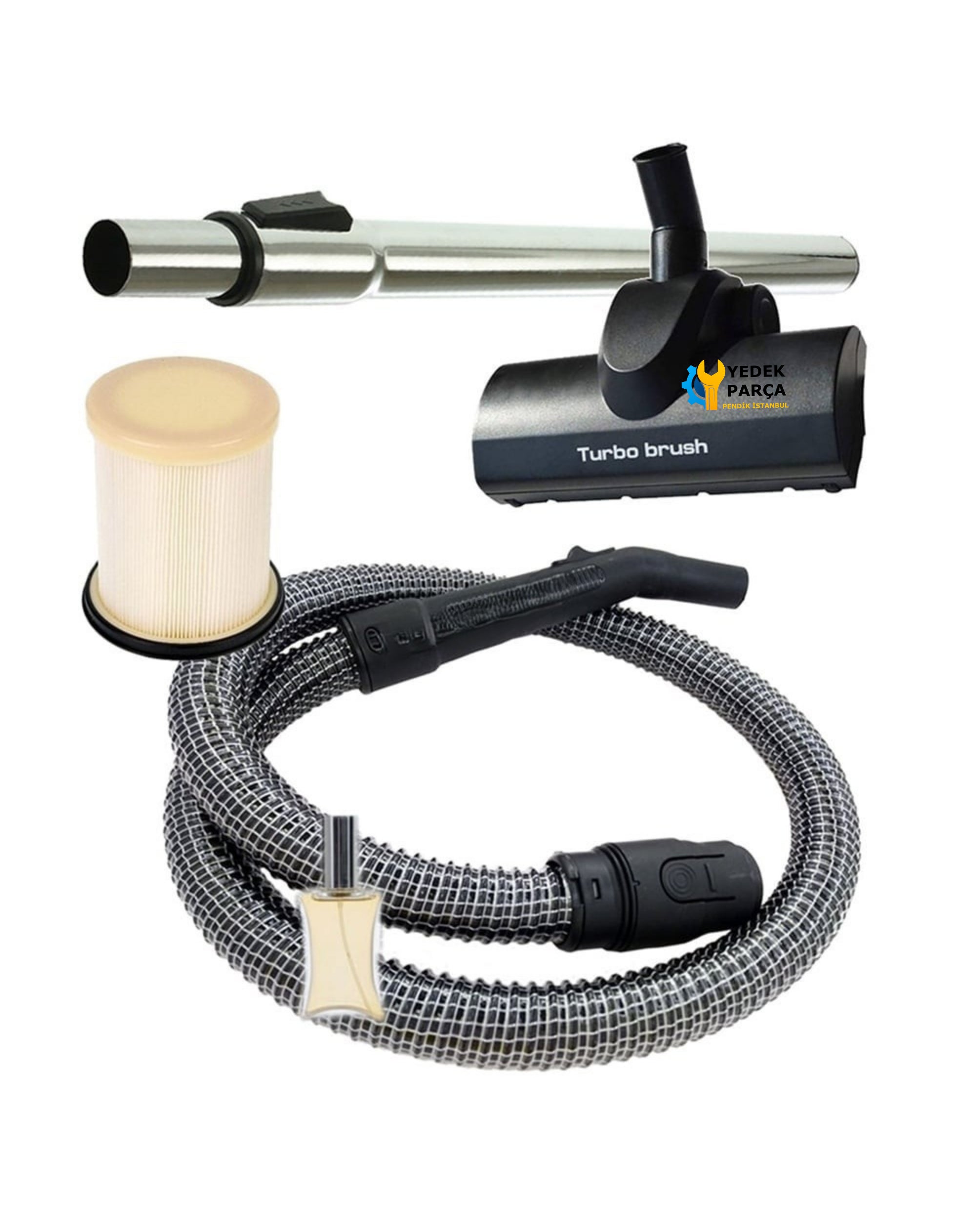 Arnica Uyumlu Bora 7000 Çelik Telli Hortumu Turbo Başlık Boru Filtre Hediyeli