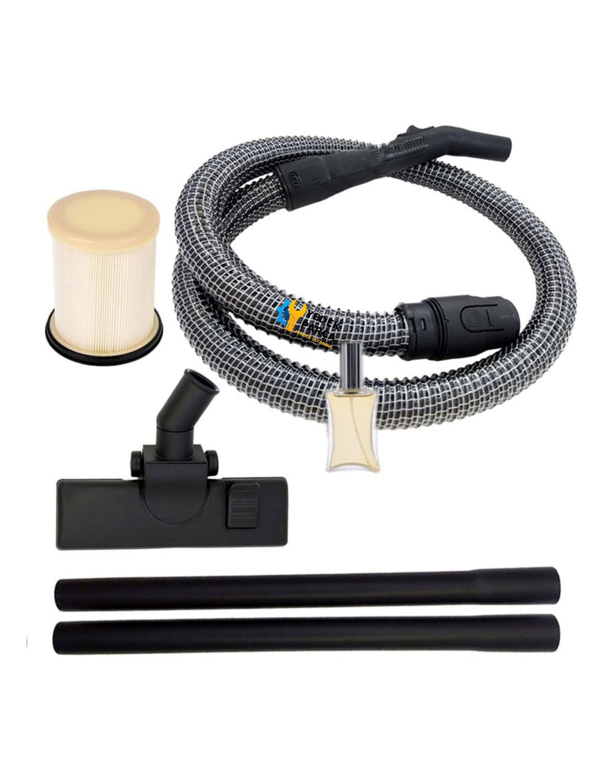 Arnica Uyumlu Bora 4000 Çelik Telli Hortum Başlık Plastik Borusu Filtre Hediyeli