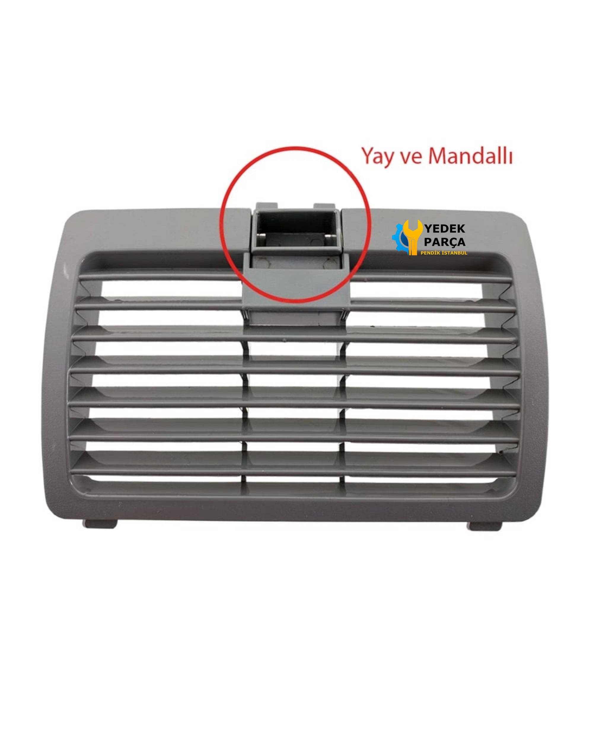 Arçelik Uyumlu 9182001678 Süpürge Hava Çıkış Filtre Kapağı Yay ve Mandallı