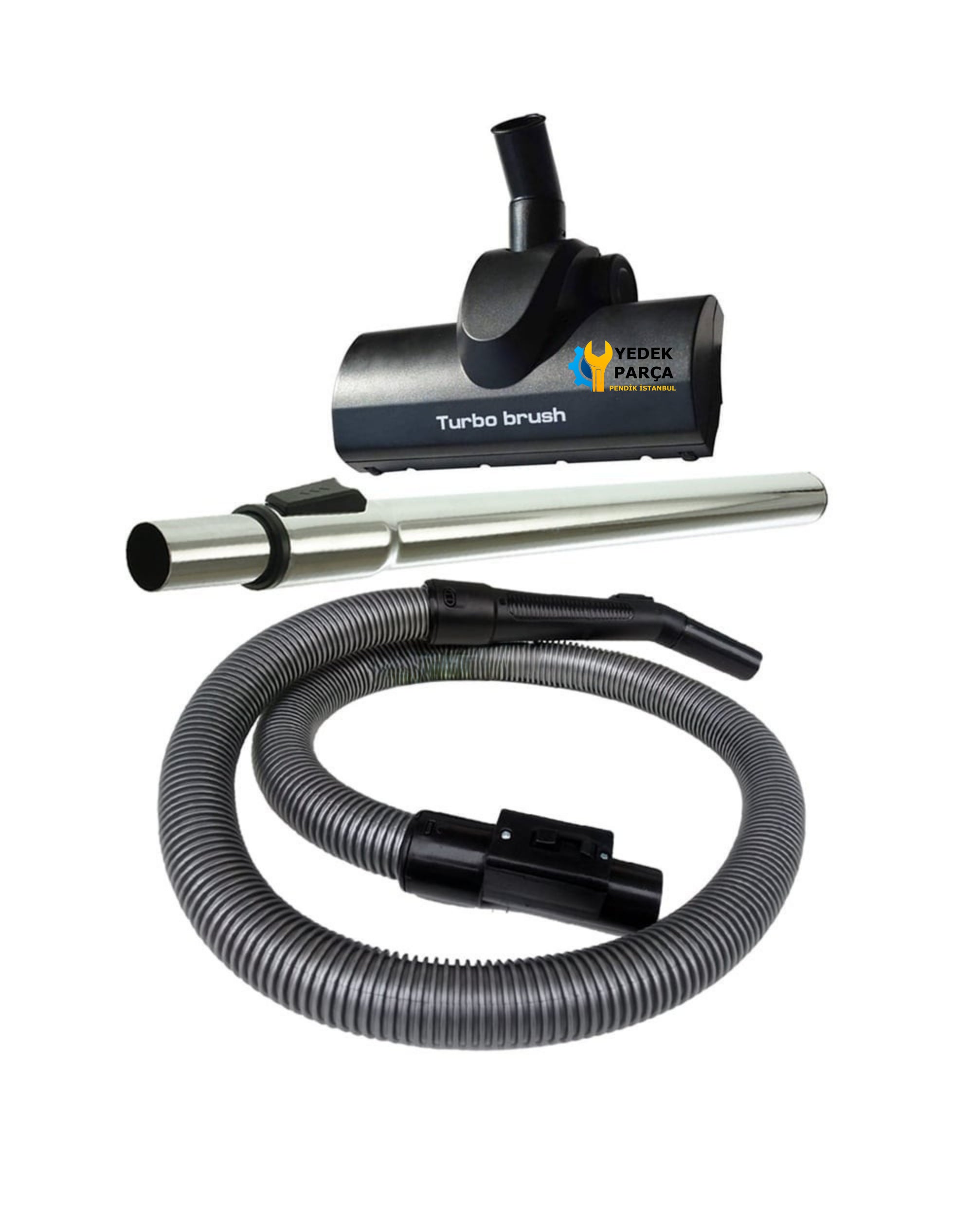Arçelik Uyumlu AL 620 Elektrikli Süpürge Hortumu Turbo Emici Yer Başlığı Teleskopik Boru