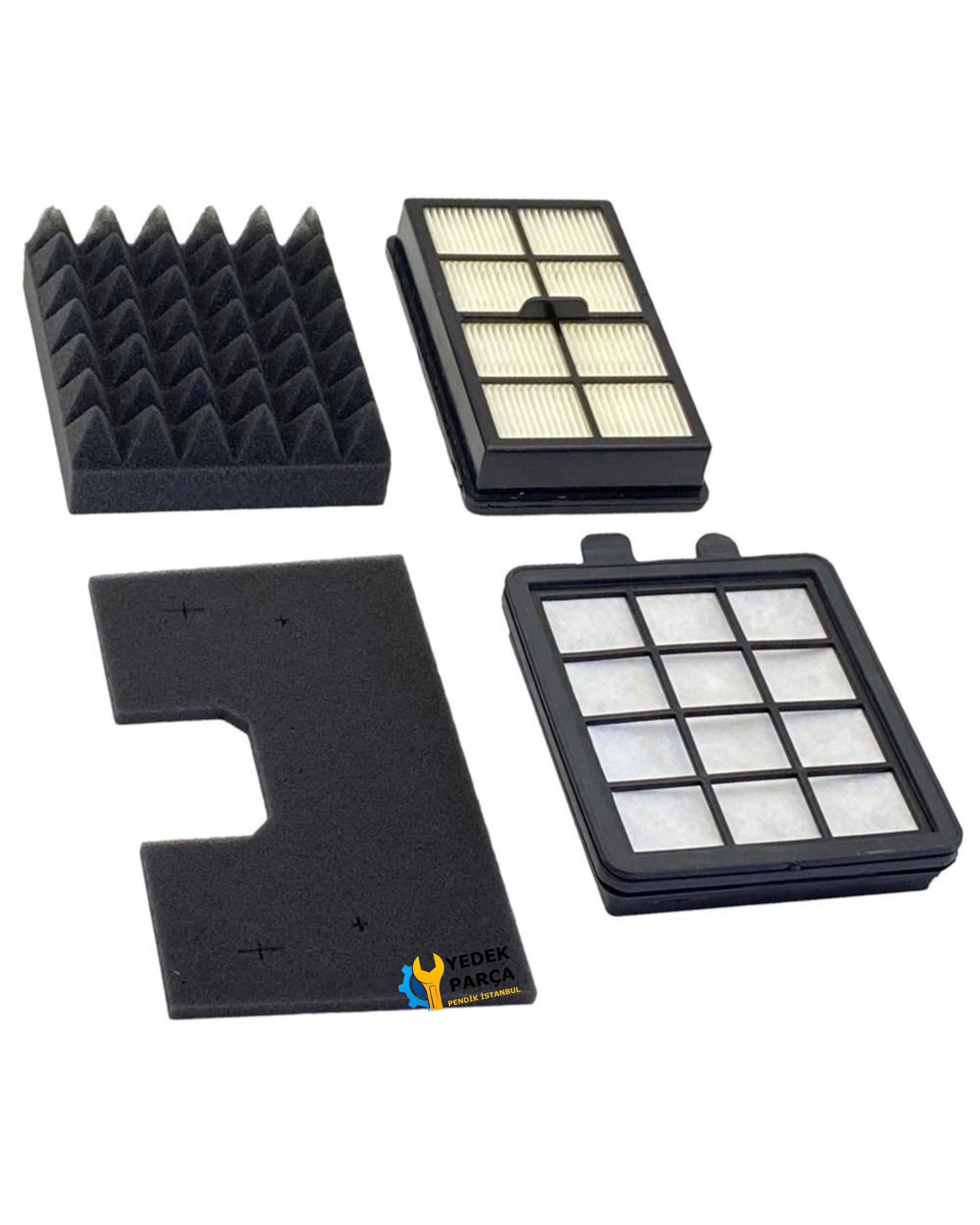 Arzum Uyumlu AR 4070 Süpürge Hepa ve Sünger Filtresi Seti