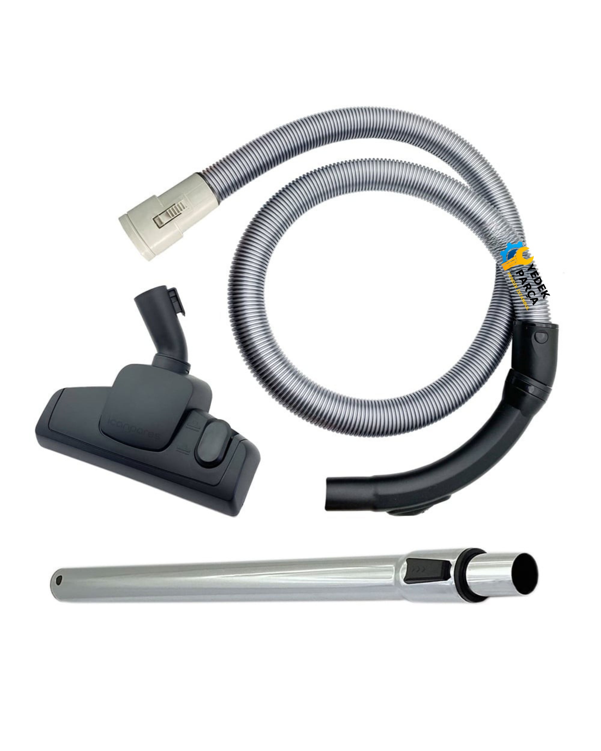 Arnica Uyumlu Apollo 2000 Süpürge Katlanmaz Dayanıklı Güçlü Hortum Seti