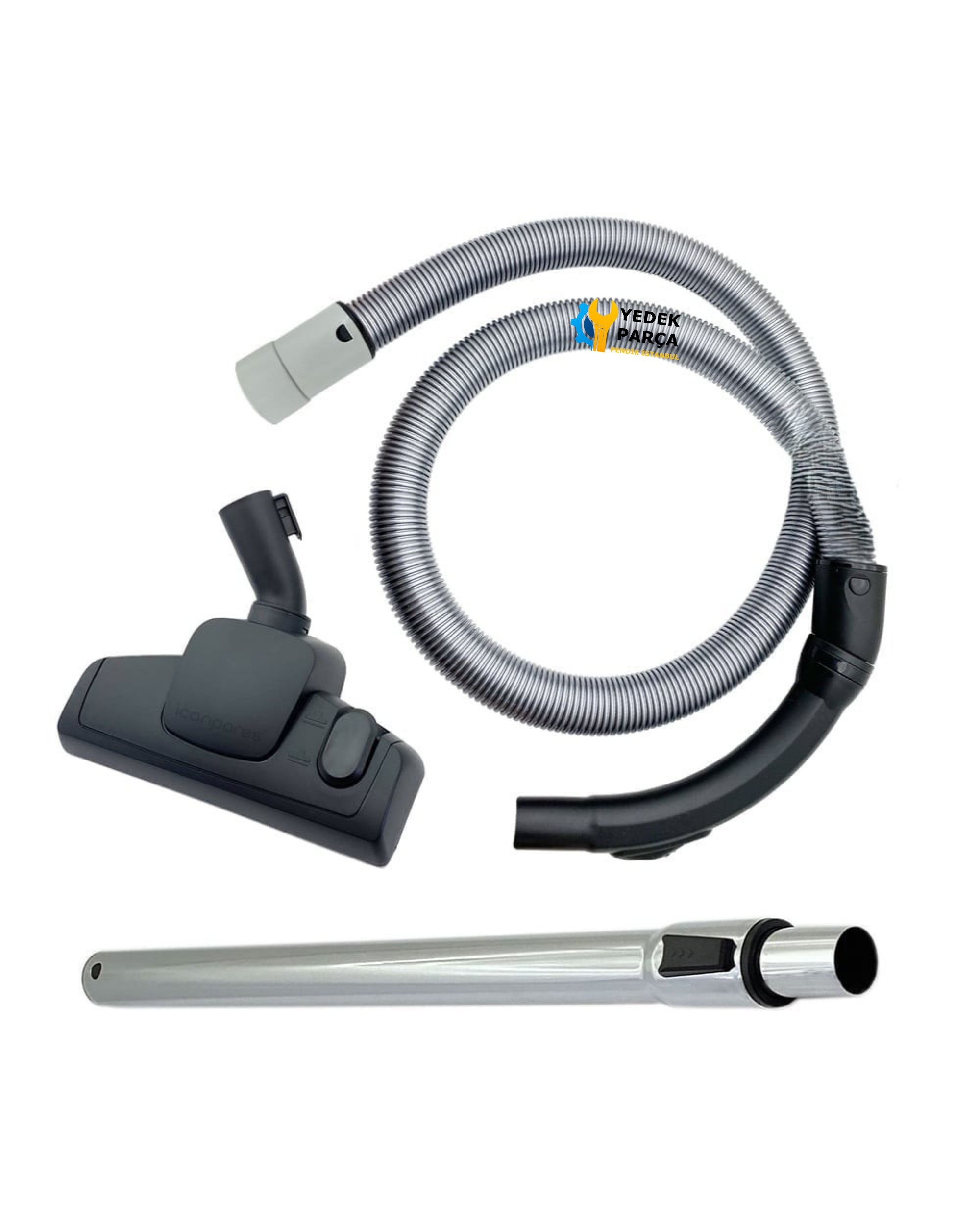 Beko Uyumlu BKS 9730 Süpürge Katlanmaz Dayanıklı Güçlü Hortumu Seti