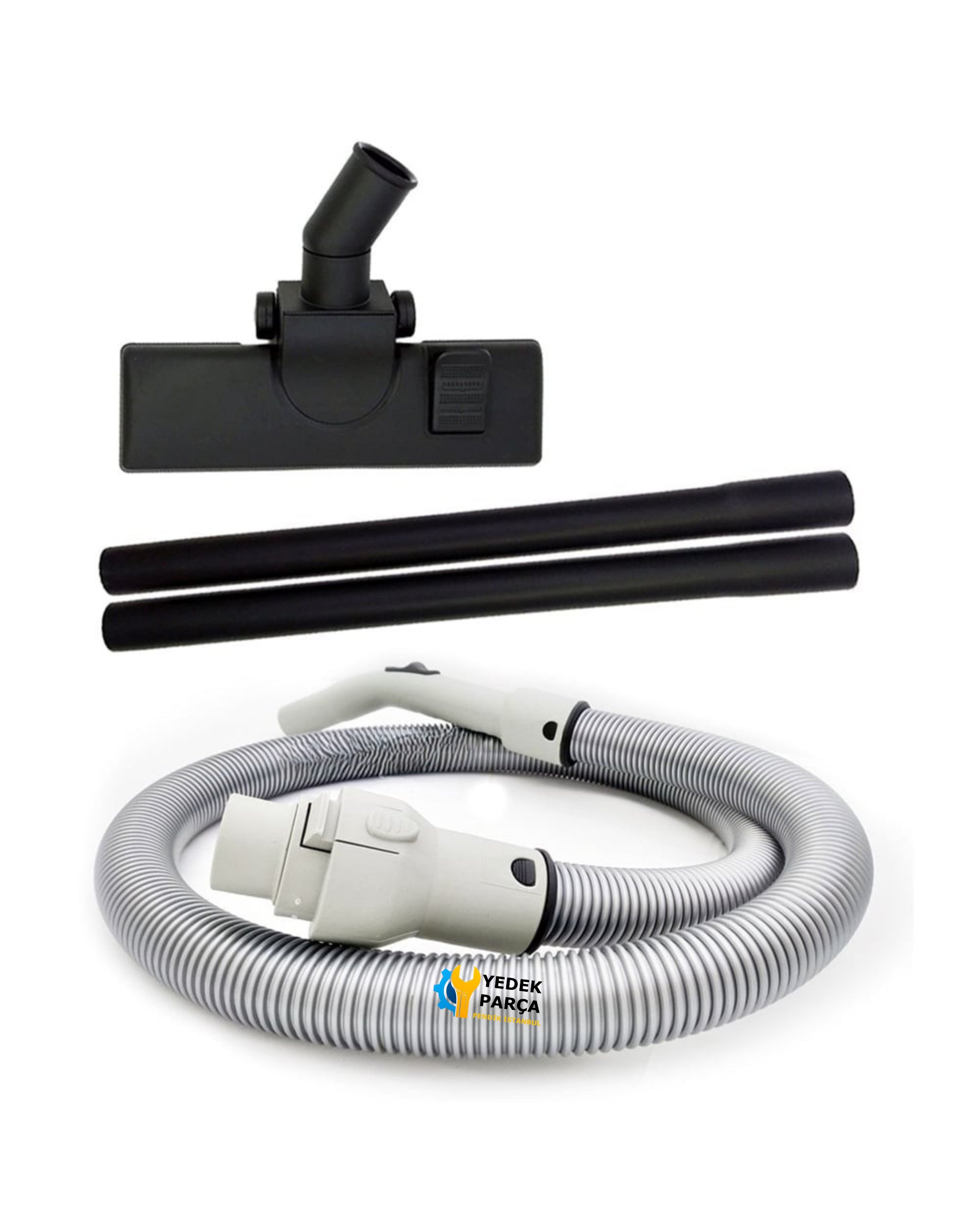 Arçelik Uyumlu S 6840 PY Orbital Eco Elektrikli Süpürge Hortum Emici Başlık Plastik Borusu