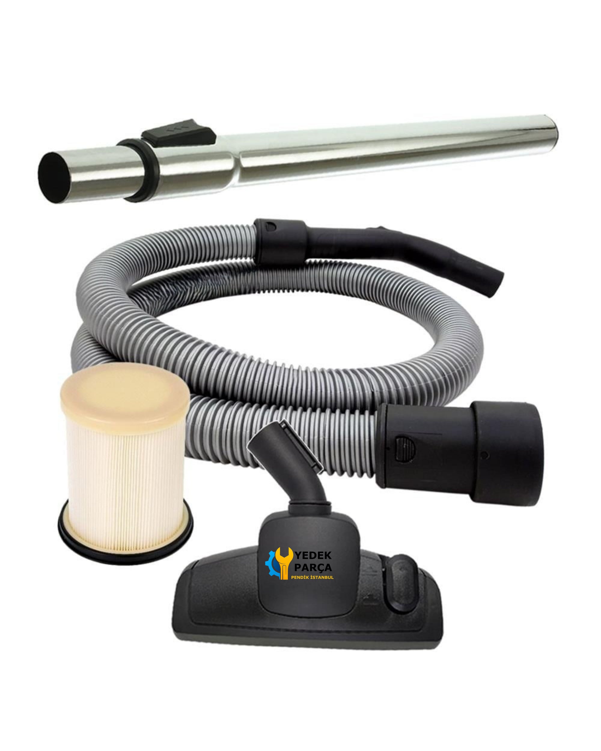 Arnica Uyumlu Bora 5000 Elektrikli Süpürge Hortumu Emici Başlık Teleskopik Boru Filtre