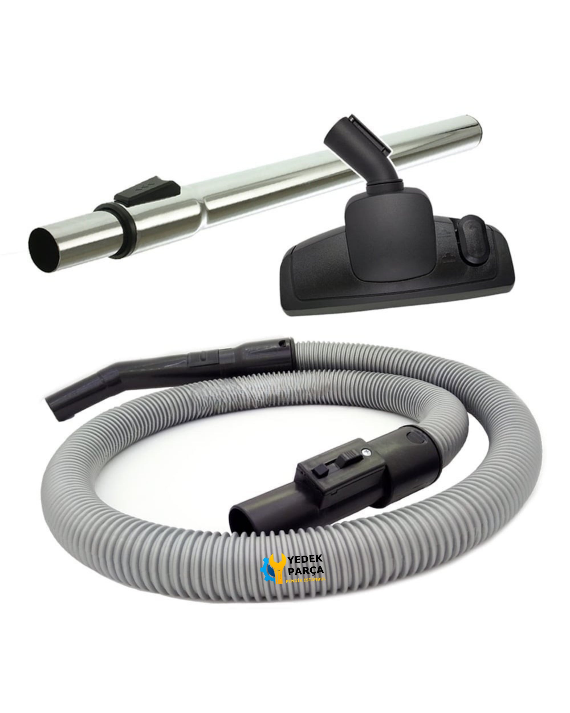 Arzum Uyumlu Livido Süpürge Hortumu Emici Yer Başlığı Teleskopik Boru