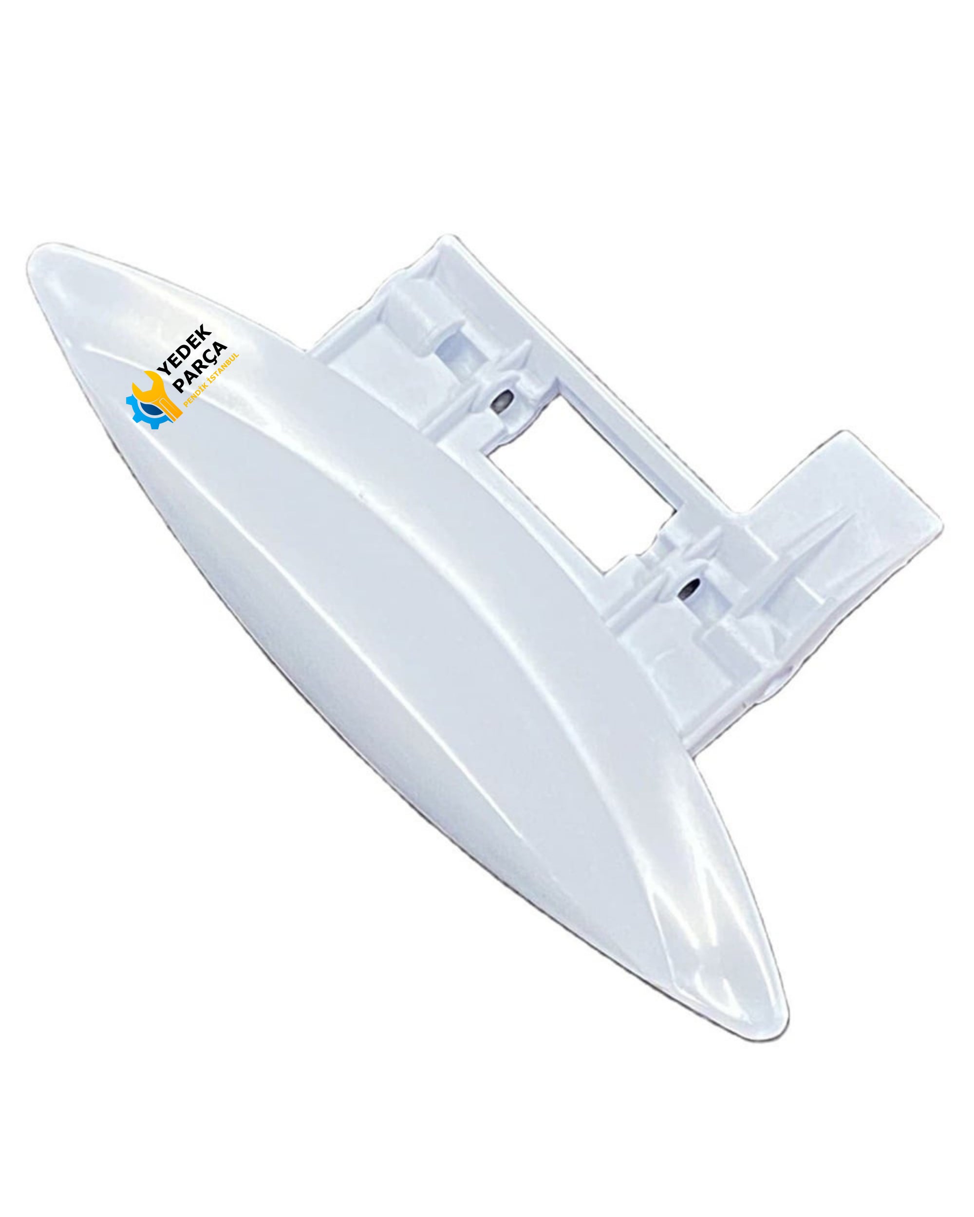 Ariston Uyumlu Çamaşır Makinesi Kapak Mandalı Tutamağı BEYAZ