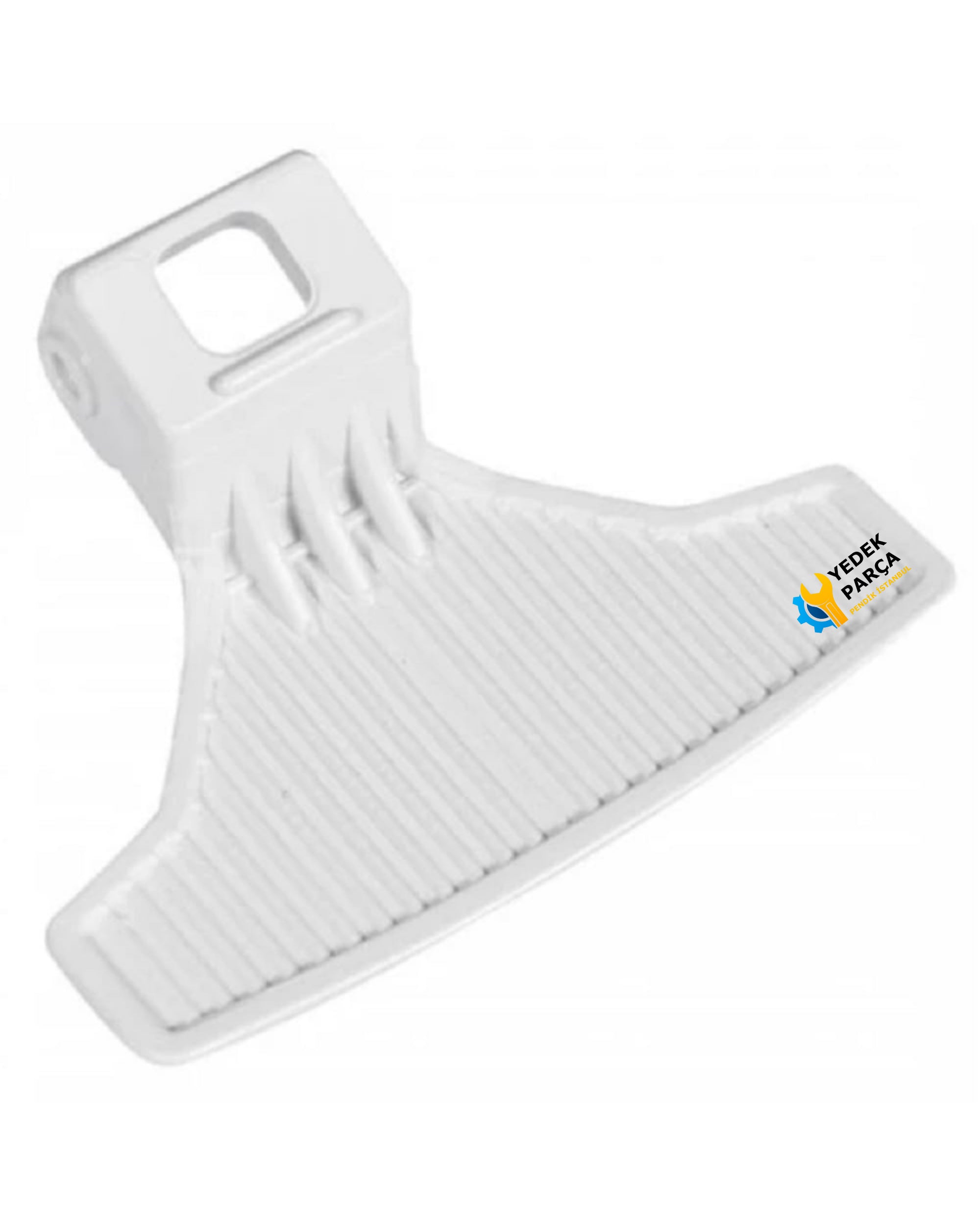 Beko Uyumlu WMD26150T Çamaşır Makinesi Kapak Mandalı Tutamak Tip 2 BEYAZ