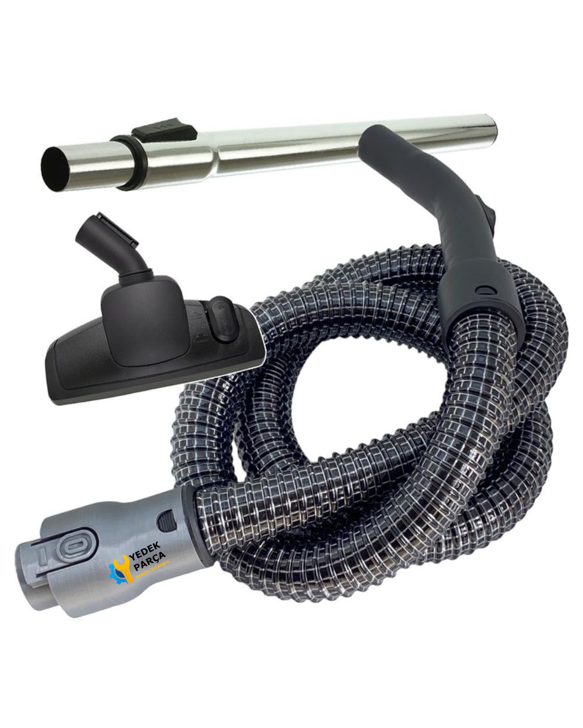 Arnica Uyumlu AA1617 Pika Multi Siklon Süpürge Çelik Telli Hortumu Seti