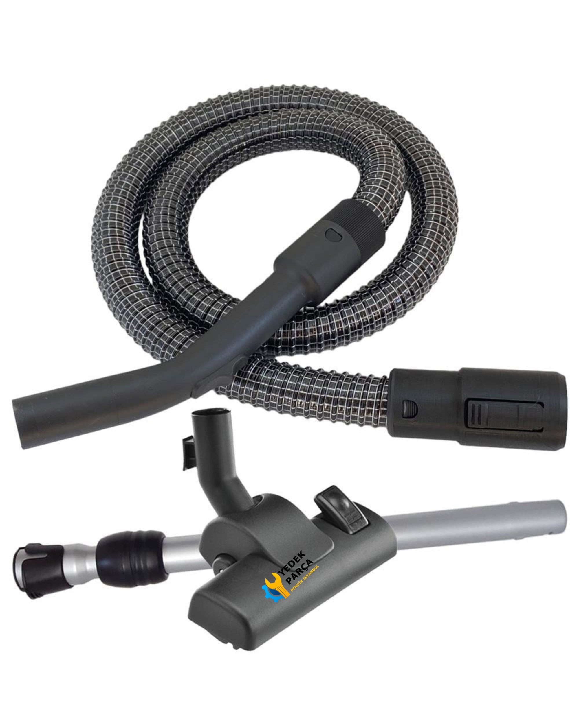 Bosch Uyumlu 577944 Süpürge Çelik Telli Hortumu Seti (2)