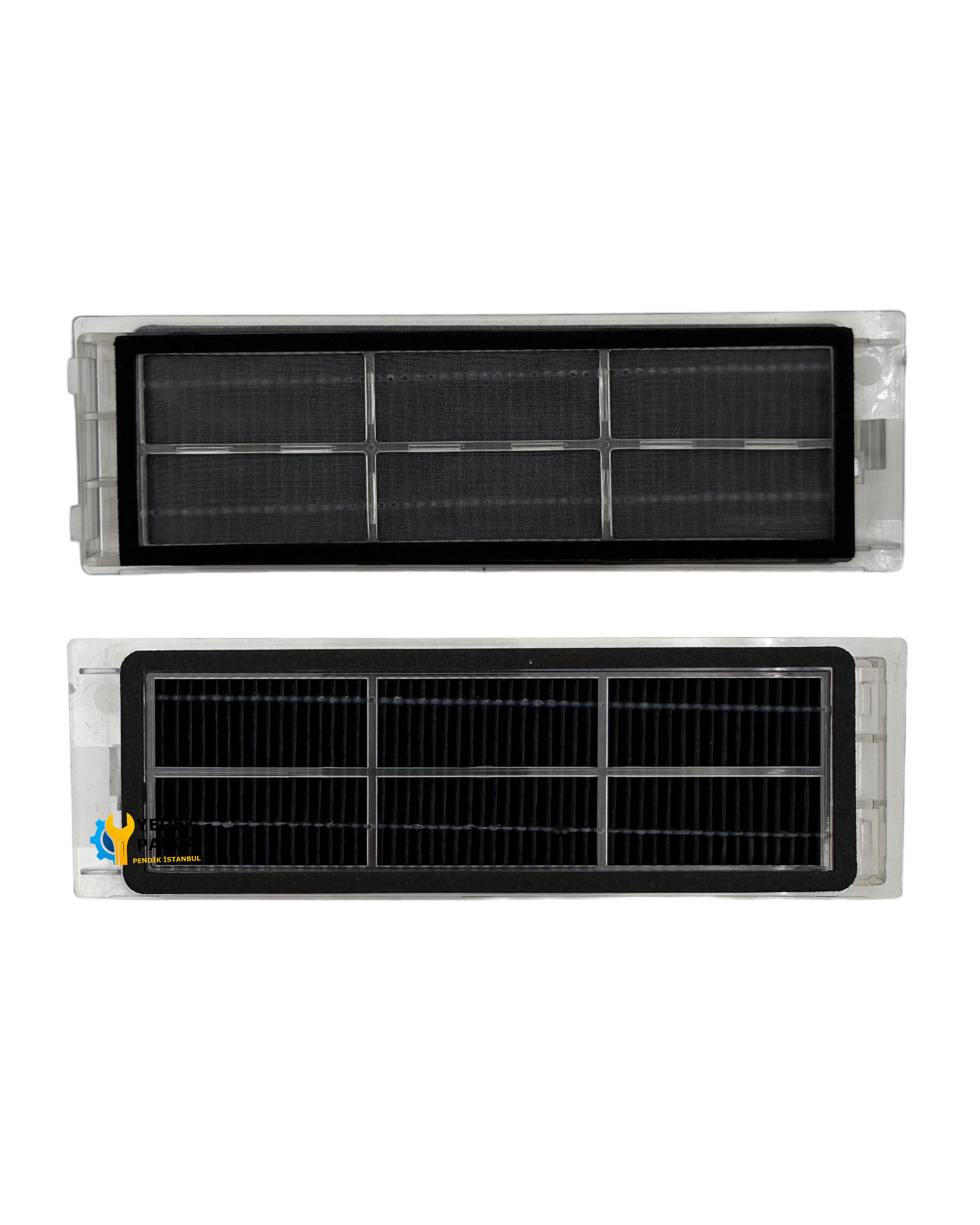 Roborock Uyumlu S5 Max, S50, S55, S6 Max V, S6 Pure Robot Süpürge 2li Hepa Filtresi - Aktif Karbonlu