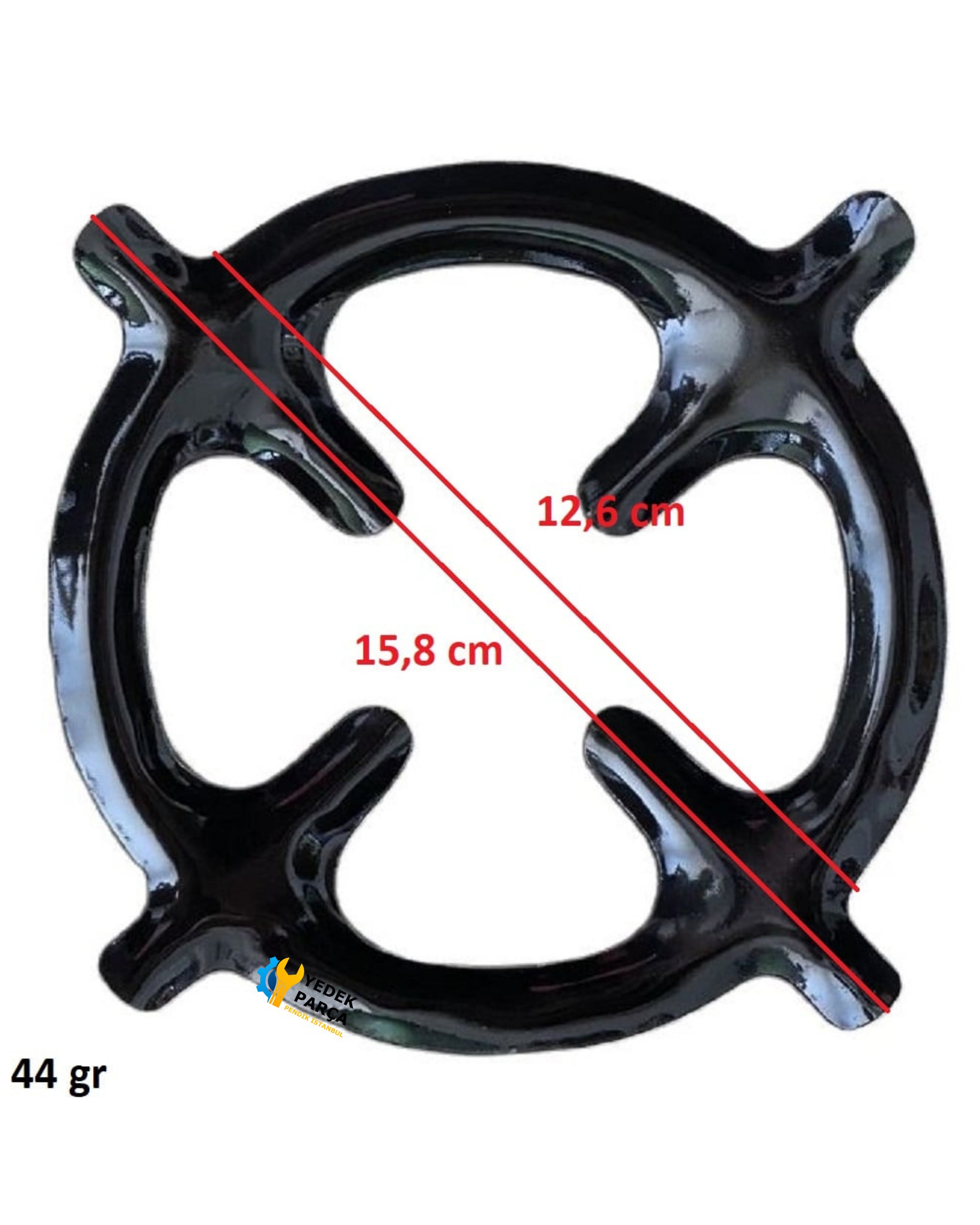 Miele Uyumlu Cezvelik Kapak Ankastre Set Üstü Ocak Yuvarlak Cezvelik Aparatı 1 Adet