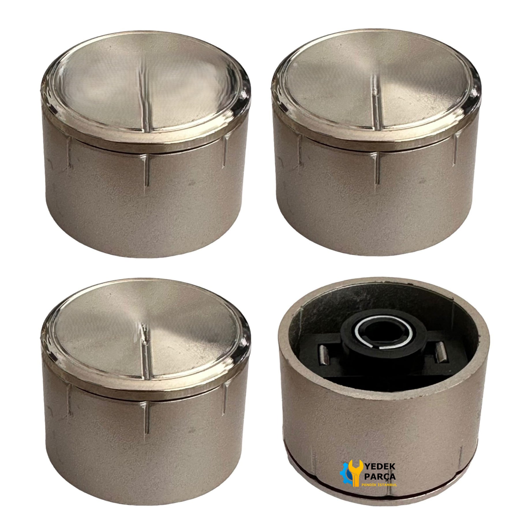 Arçelik Uyumlu Ankastre/Set Üstü Ocak Düğmesi Gold