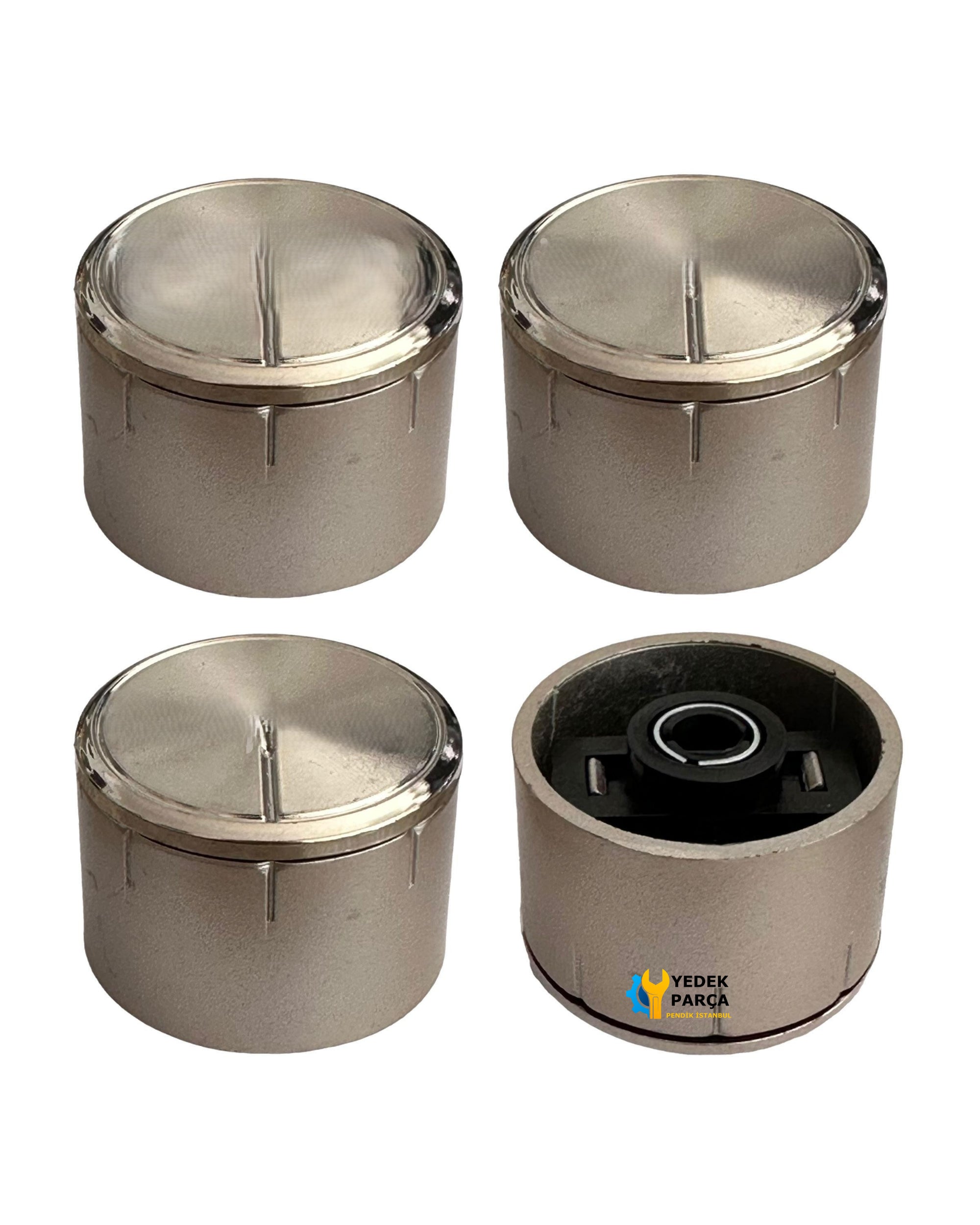 Arçelik Uyumlu Ankastre/Set Üstü Ocak Düğmesi Gold