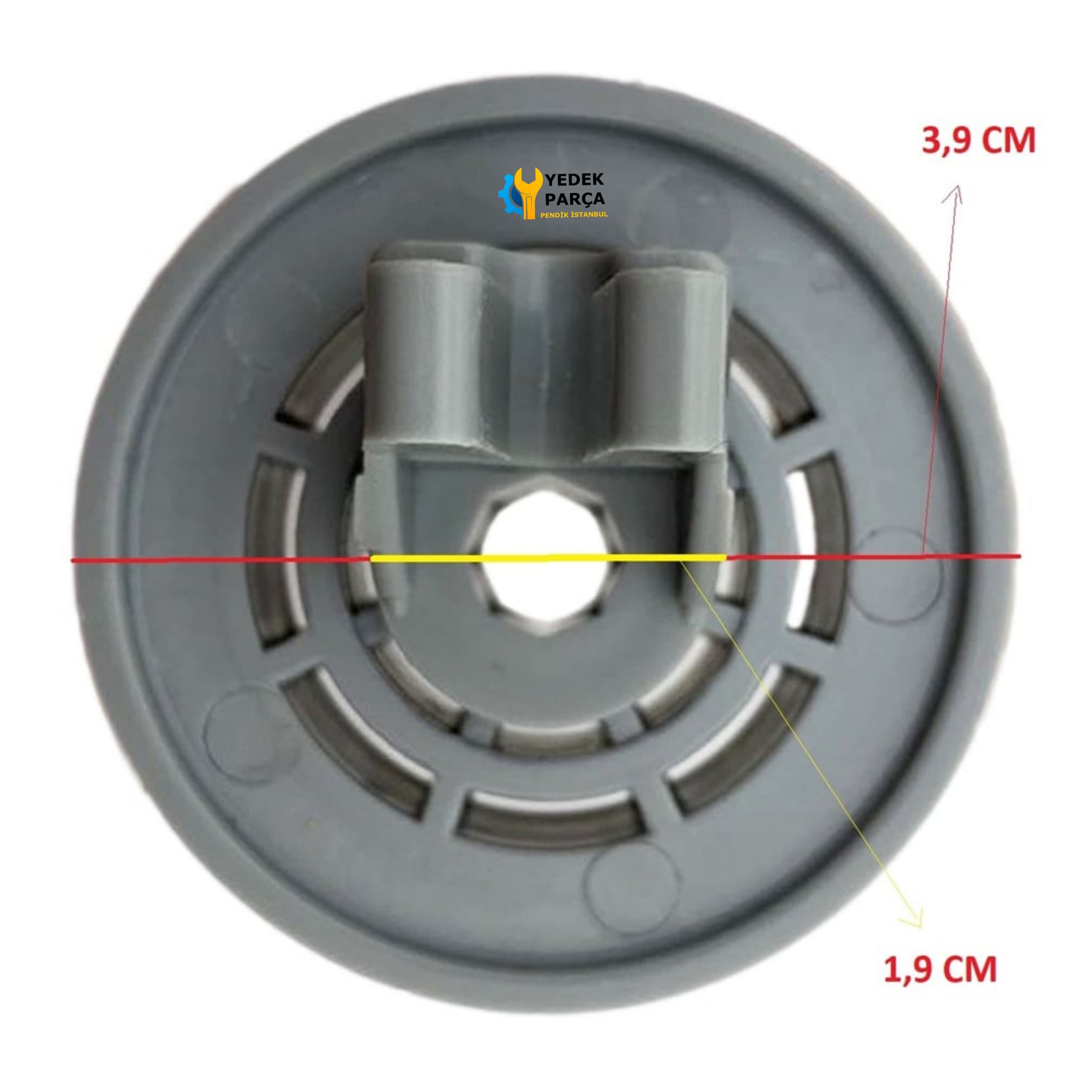 Beko Uyumlu D6001E Bulaşık Makinesi Sepet Tekerleği ALT Teker 4 Adet