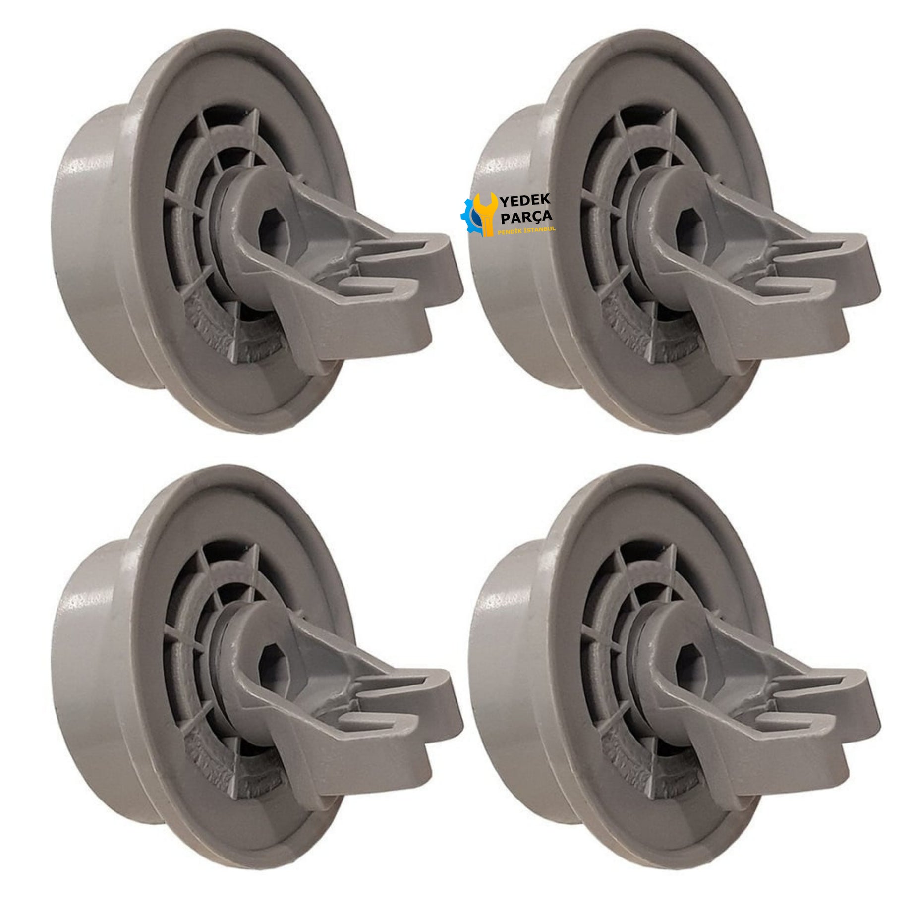 Beko Uyumlu D9001E Bulaşık Makinesi Sepet Tekerleği ALT Teker 4 Adet