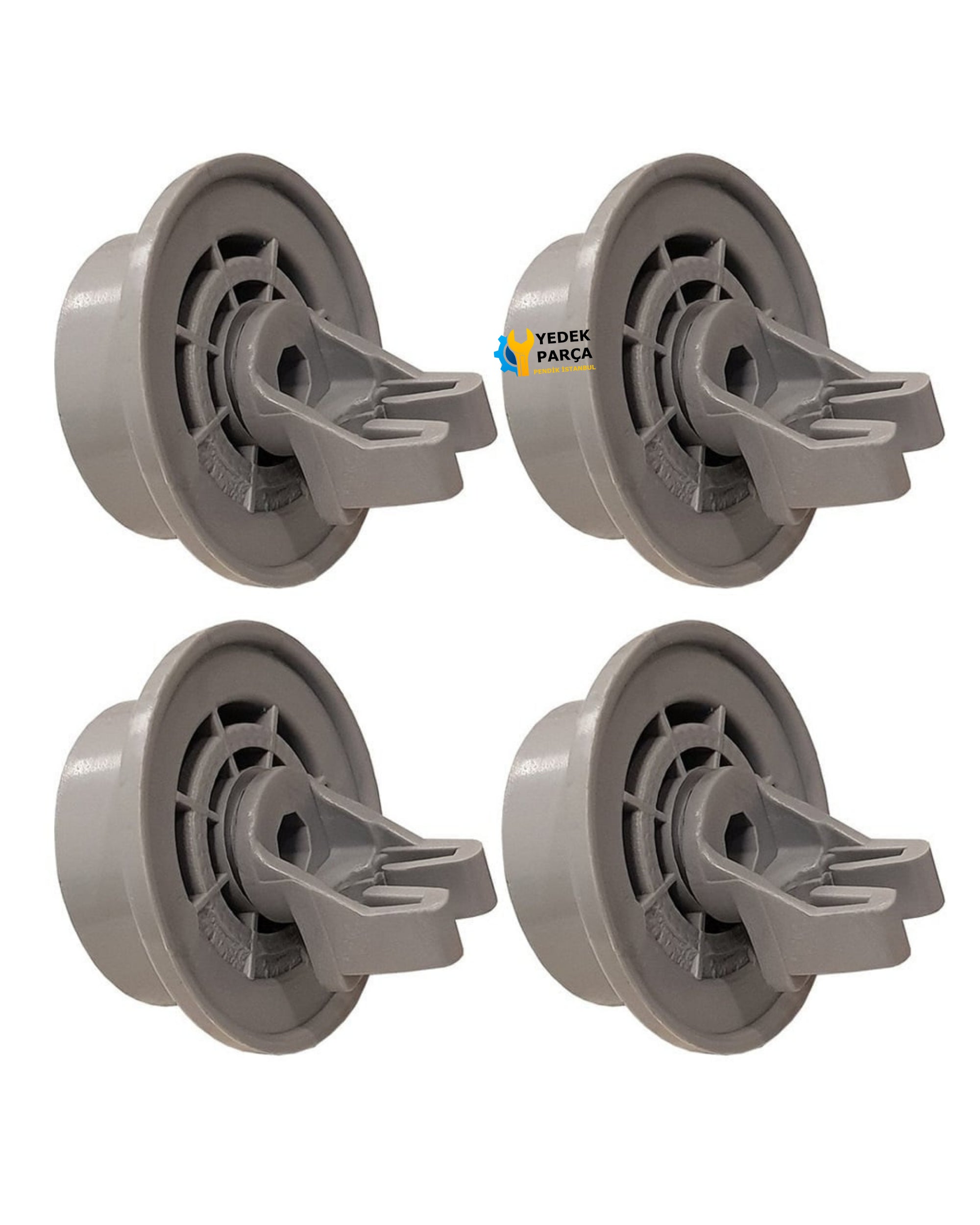 Blomberg Uyumlu GVN1220 Bulaşık Makinesi Sepet Tekerleği ALT Teker 4 Adet