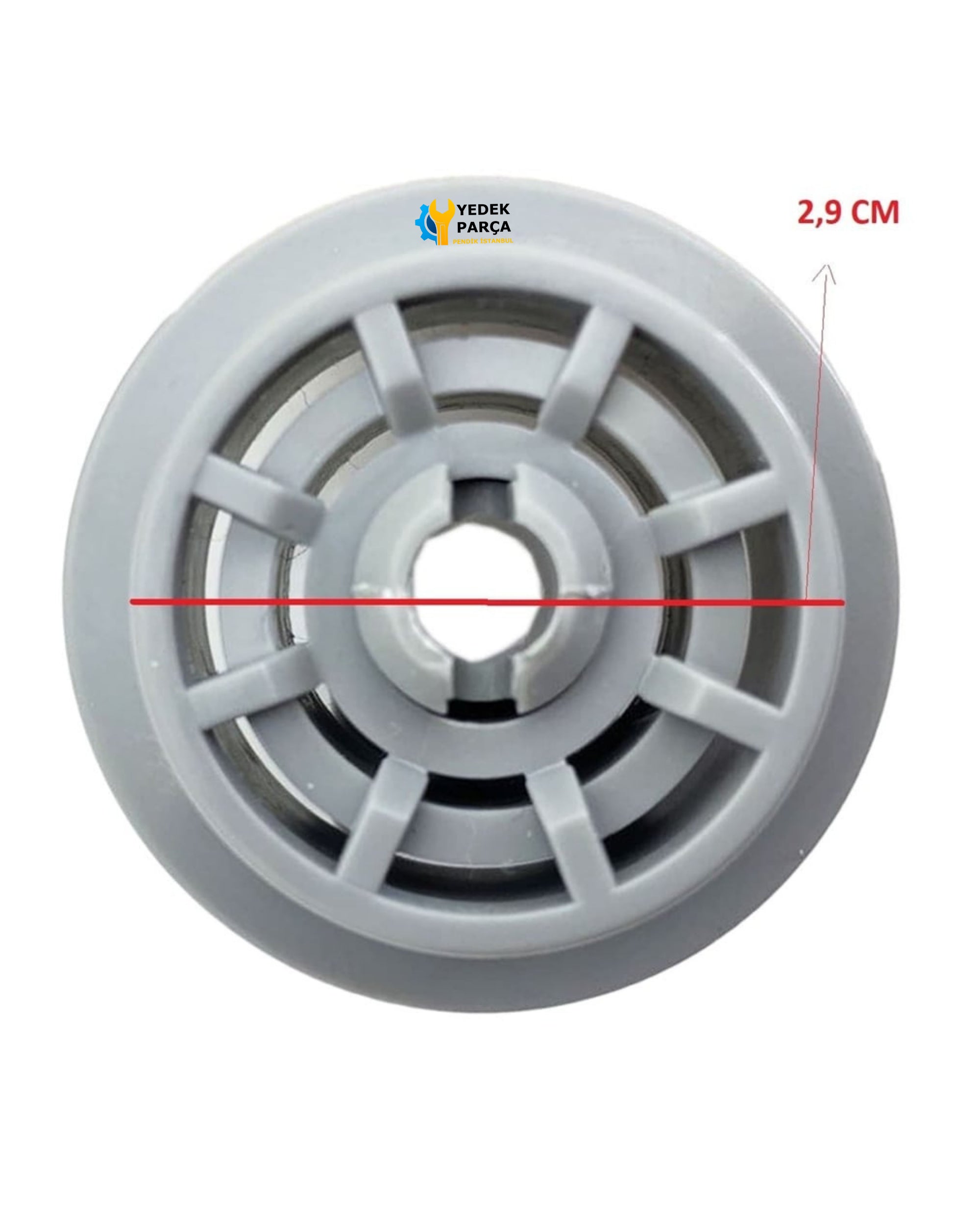 Beko Uyumlu D13001S Bulaşık Makinesi Sepet Tekerleği 4 ALT 4 ÜST Teker Takımı