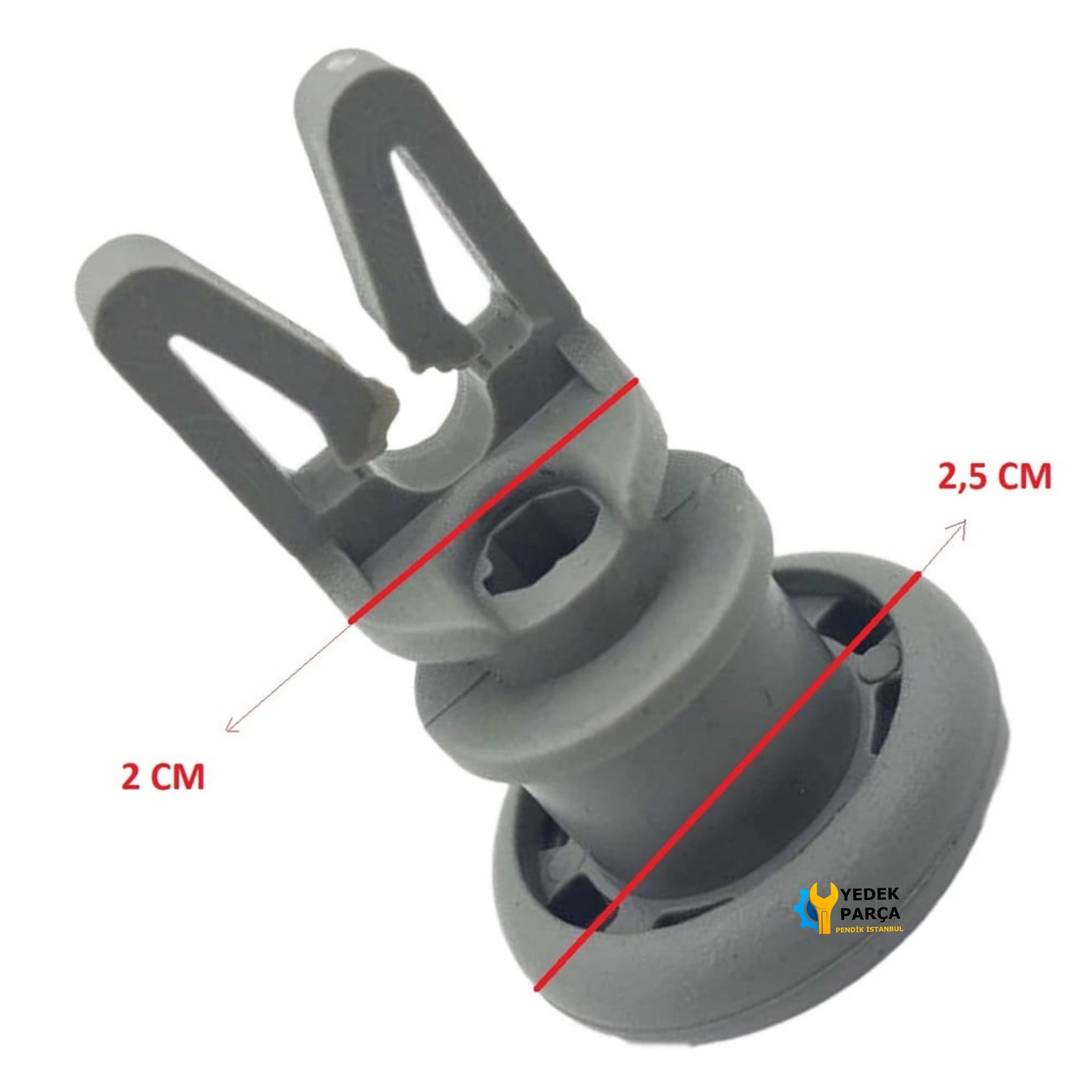 Arçelik Uyumlu ARY6354EI Bulaşık Makinesi Sepet Tekerleği ÜST Teker 4 Adet