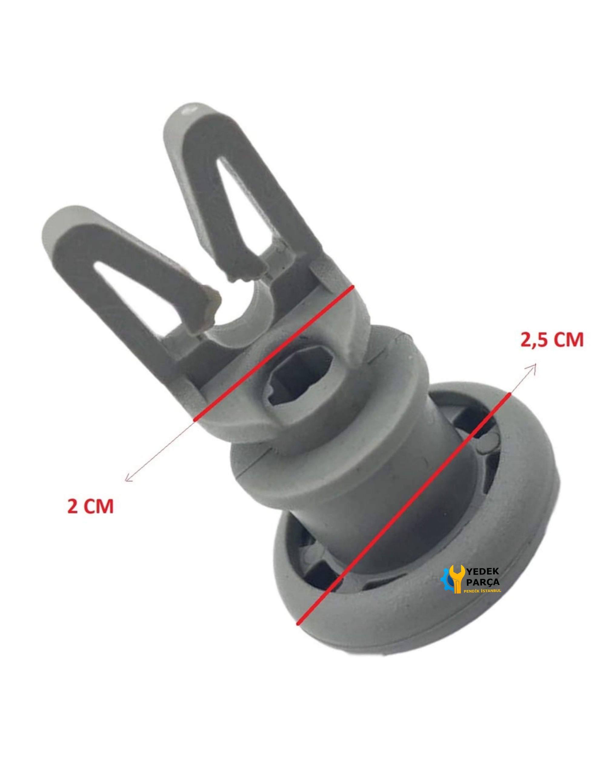 Arçelik Uyumlu ARY6354EI Bulaşık Makinesi Sepet Tekerleği ÜST Teker 4 Adet