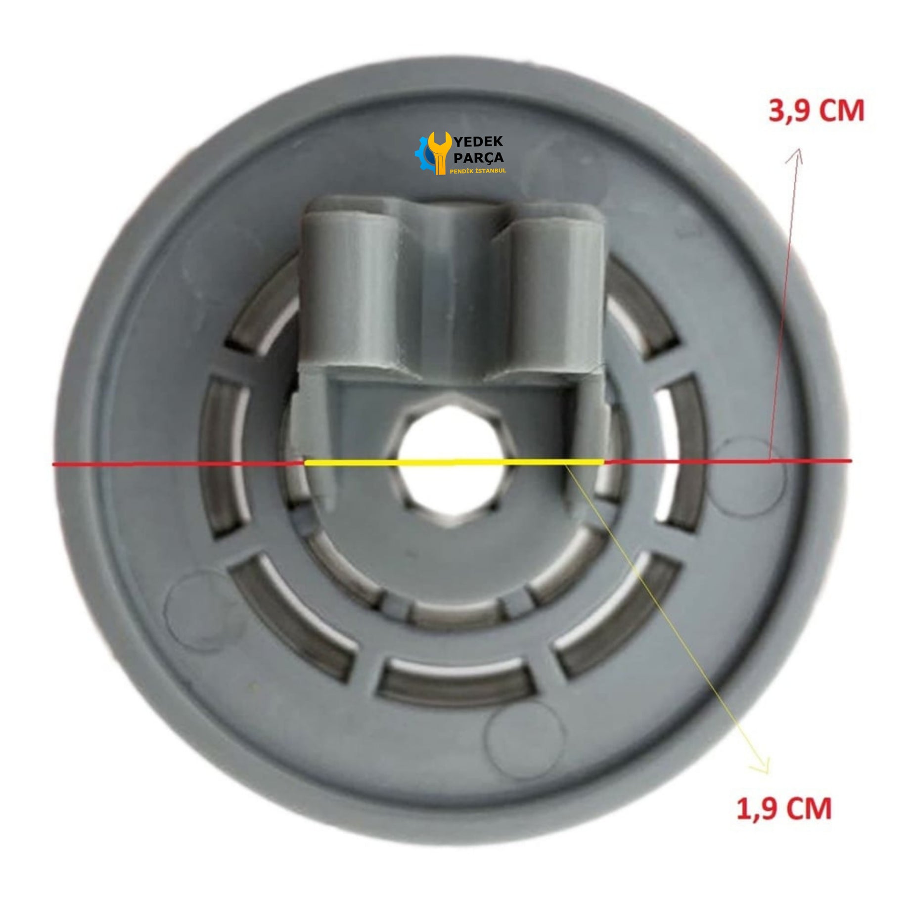 Beko Uyumlu D13001 Bulaşık Makinesi Sepet Tekerleği 4 ALT 4 ÜST Teker Takımı