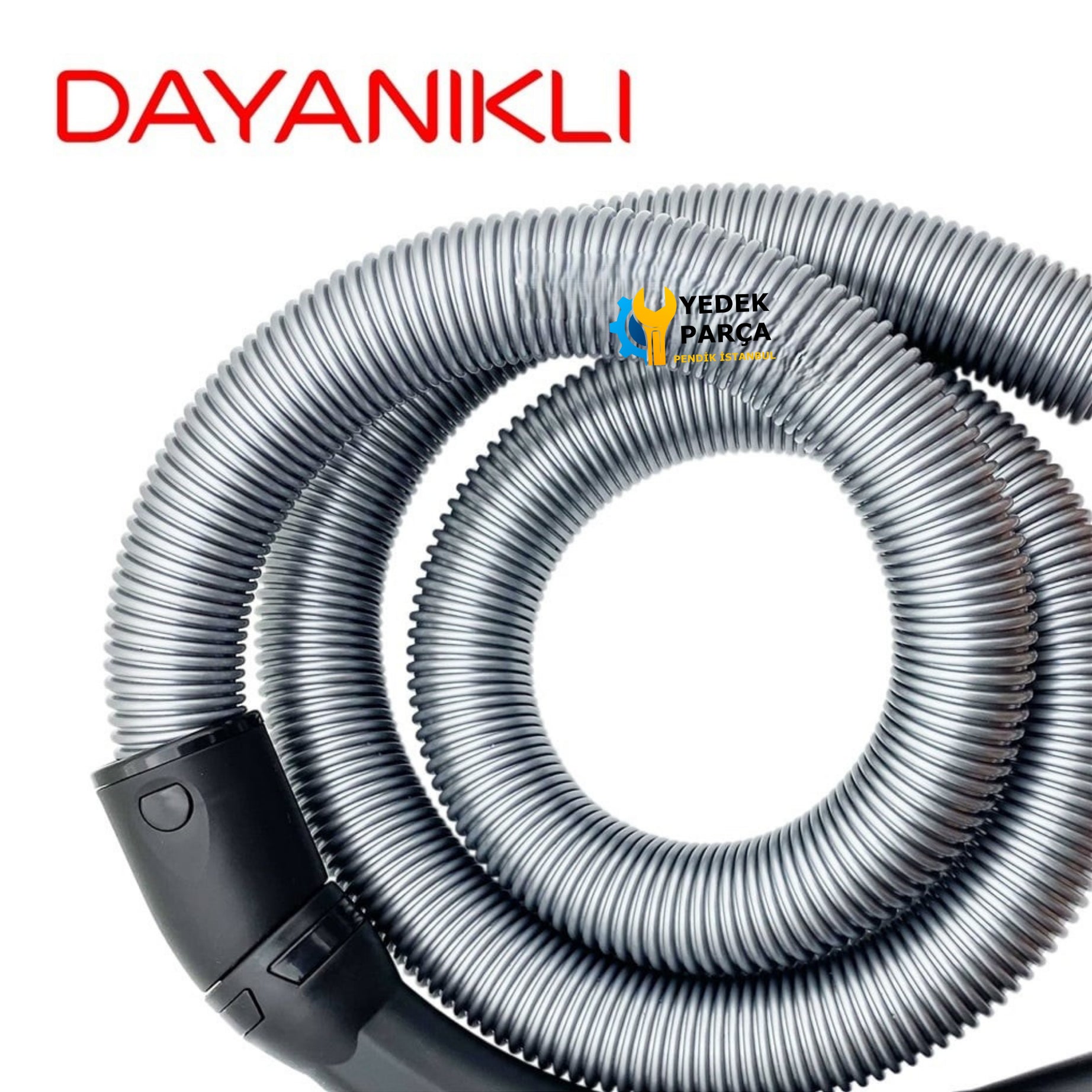 Bosch Uyumlu BGB 7330 Süpürge Katlanmaz Dayanıklı Güçlü Hortumu Seti Hediyeli