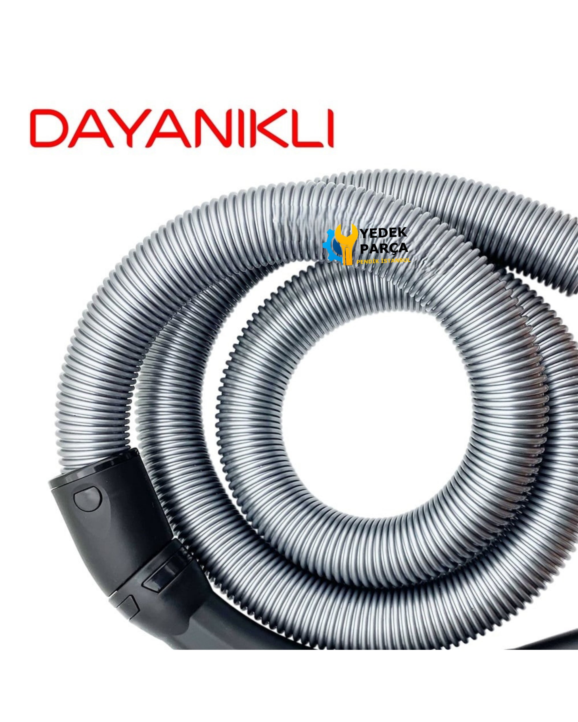 Bosch Uyumlu BGC 2U230 Süpürge Katlanmaz Dayanıklı Güçlü Hortumu Seti Hediyeli