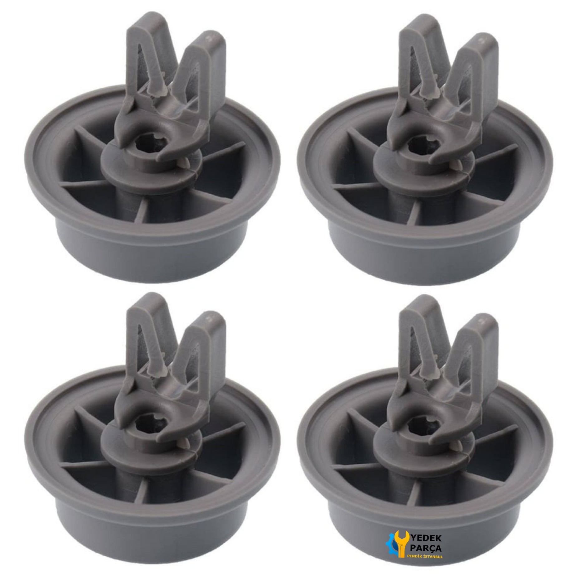 Beko Uyumlu D6001ES Bulaşık Makinesi Sepet Tekerleği ALT Teker 4 Adet