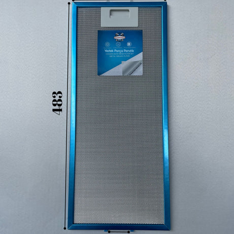 205x483 mm Aspiratör & Davlumbaz Tel Yağ Filtresi 20,5x48,3 cm