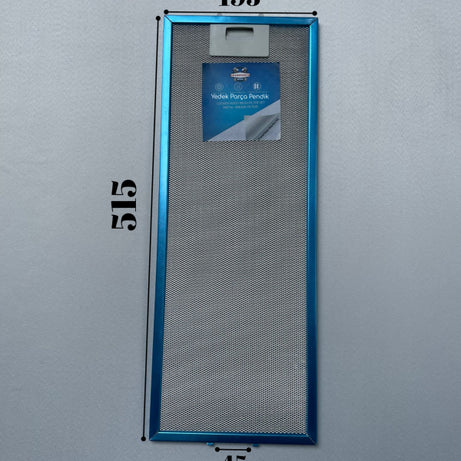 195x515 mm Aspiratör & Davlumbaz Tel Yağ Filtresi 19,5x51,5 cm