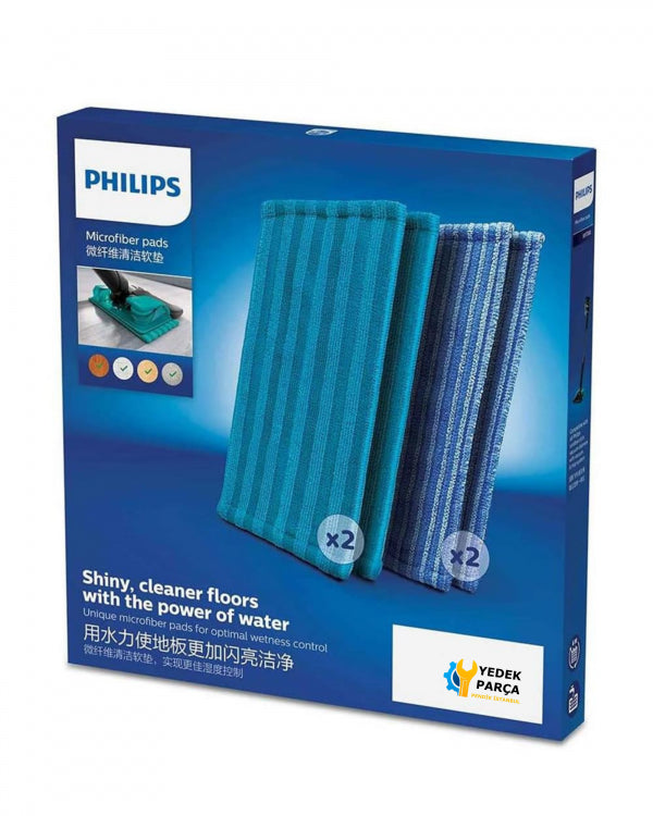 Philips Uyumlu XC8349 Aqua Plus Süpürge Başlık Pedleri - Paspası