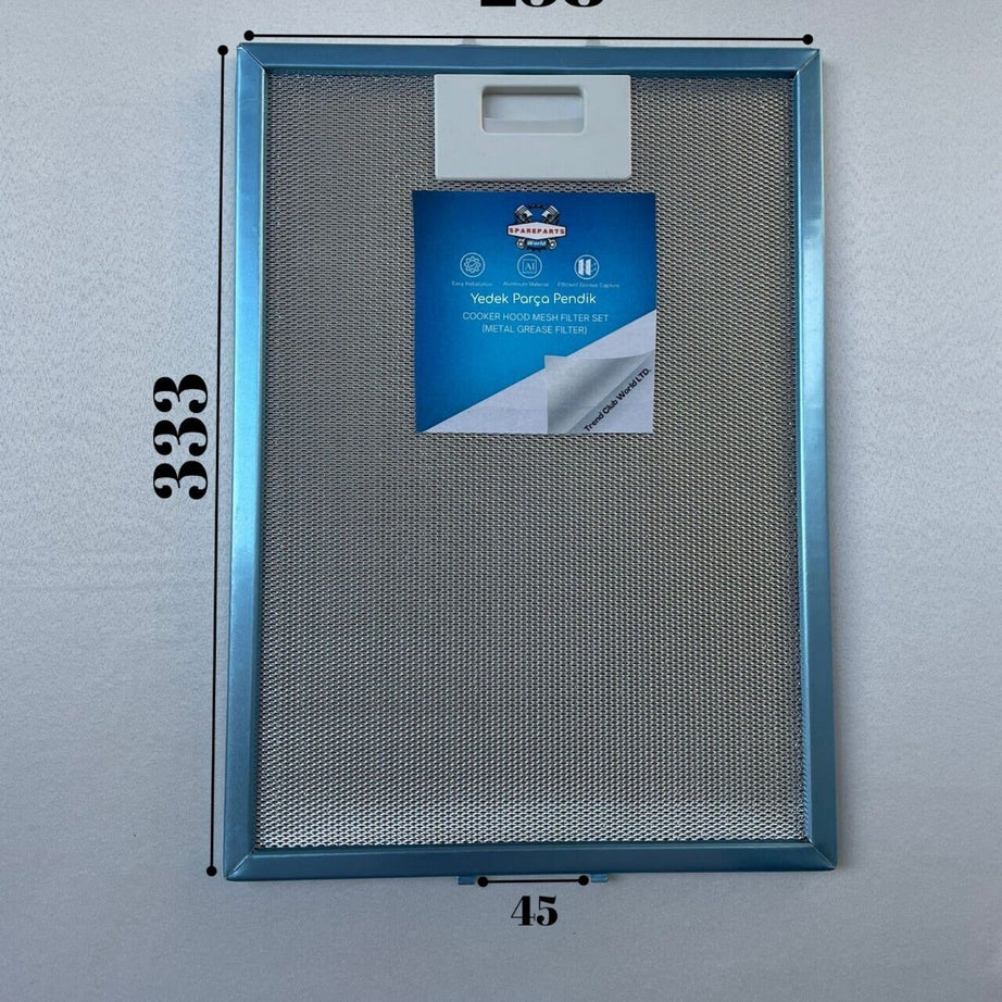 Fagor: CFB1200AX | 240x333 mm | Aspiratör & Davlumbaz Tel Yağ Filtresi | Model: YY87X6378 | 24x33,3 cm
