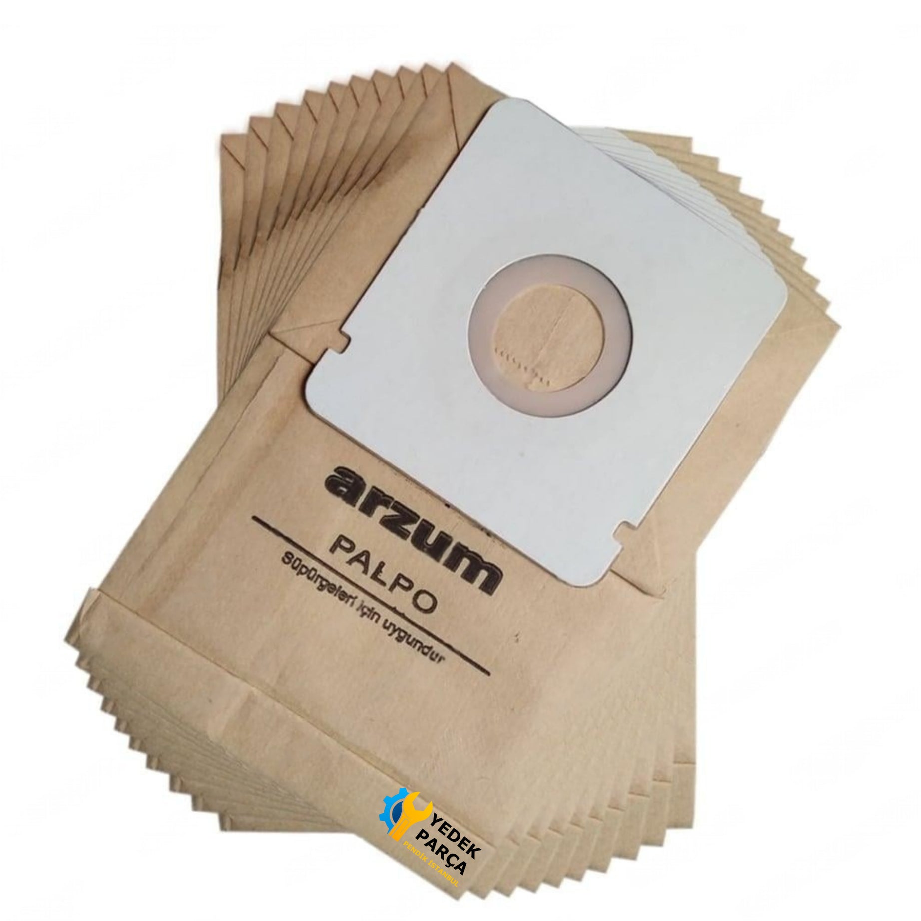 Arzum Uyumlu Palpo Süpürge Kağıt Toz Torbası 10 Adet