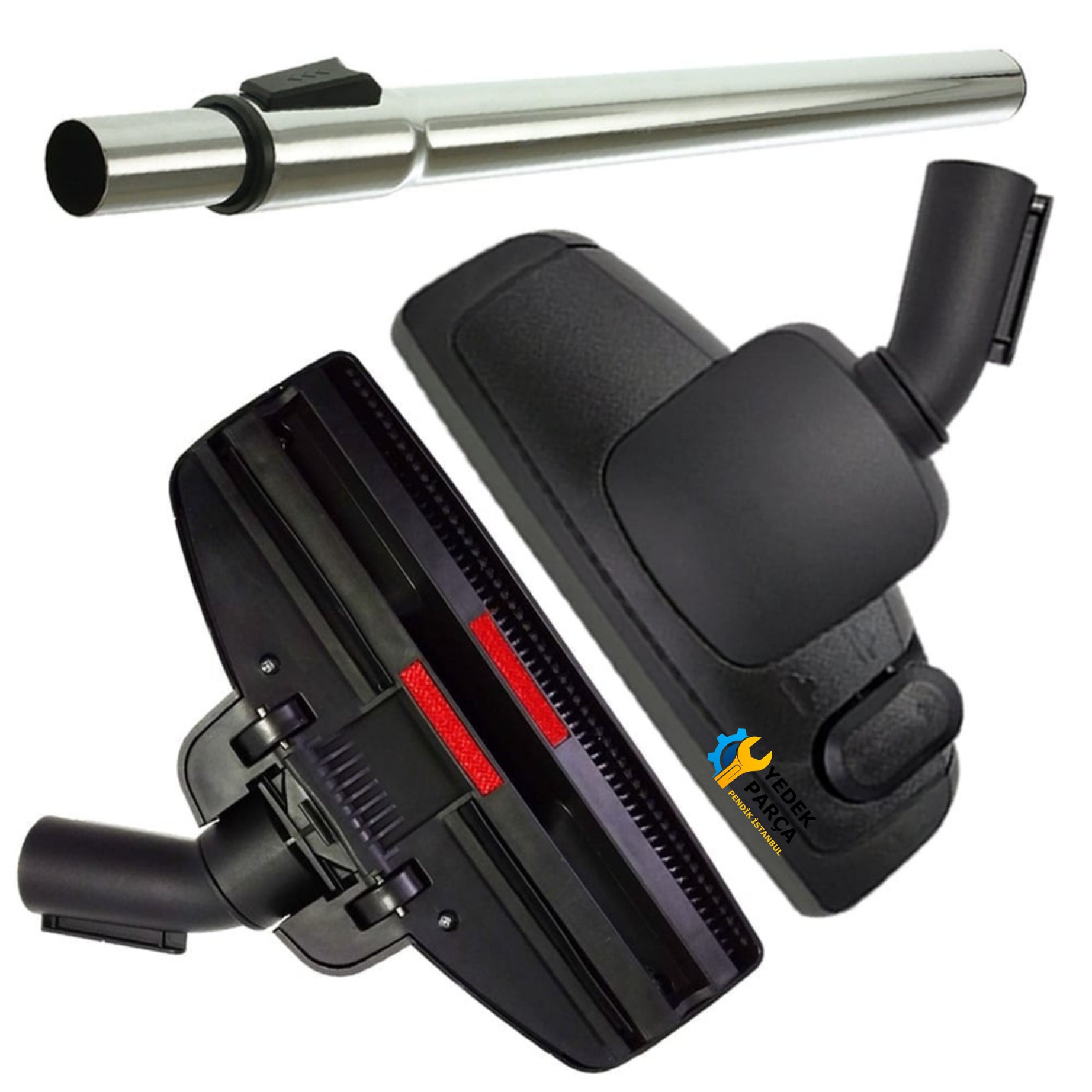 Bosch Uyumlu BSG 82010 Ergomaxx'x Elektrikli Süpürge Emici Yer Başlığı Teleskopik Boru