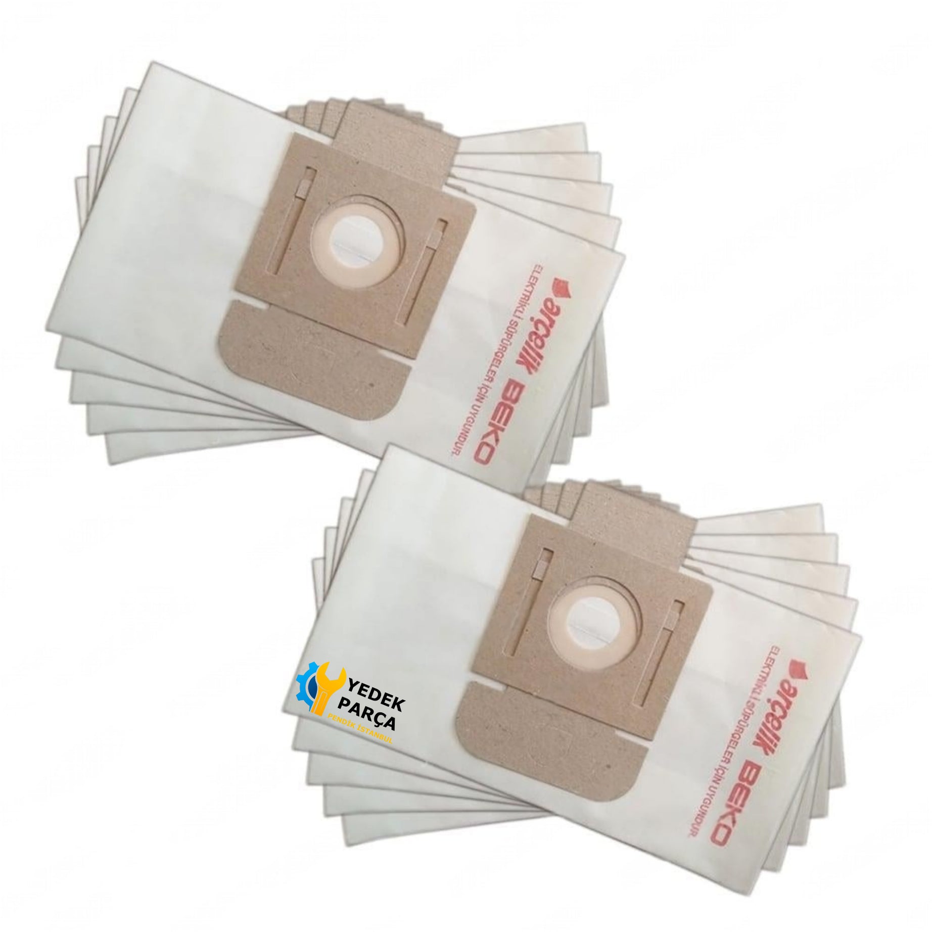 Beko Uyumlu Kanguru Süpürge Kağıt Toz Torbası 10 Adet