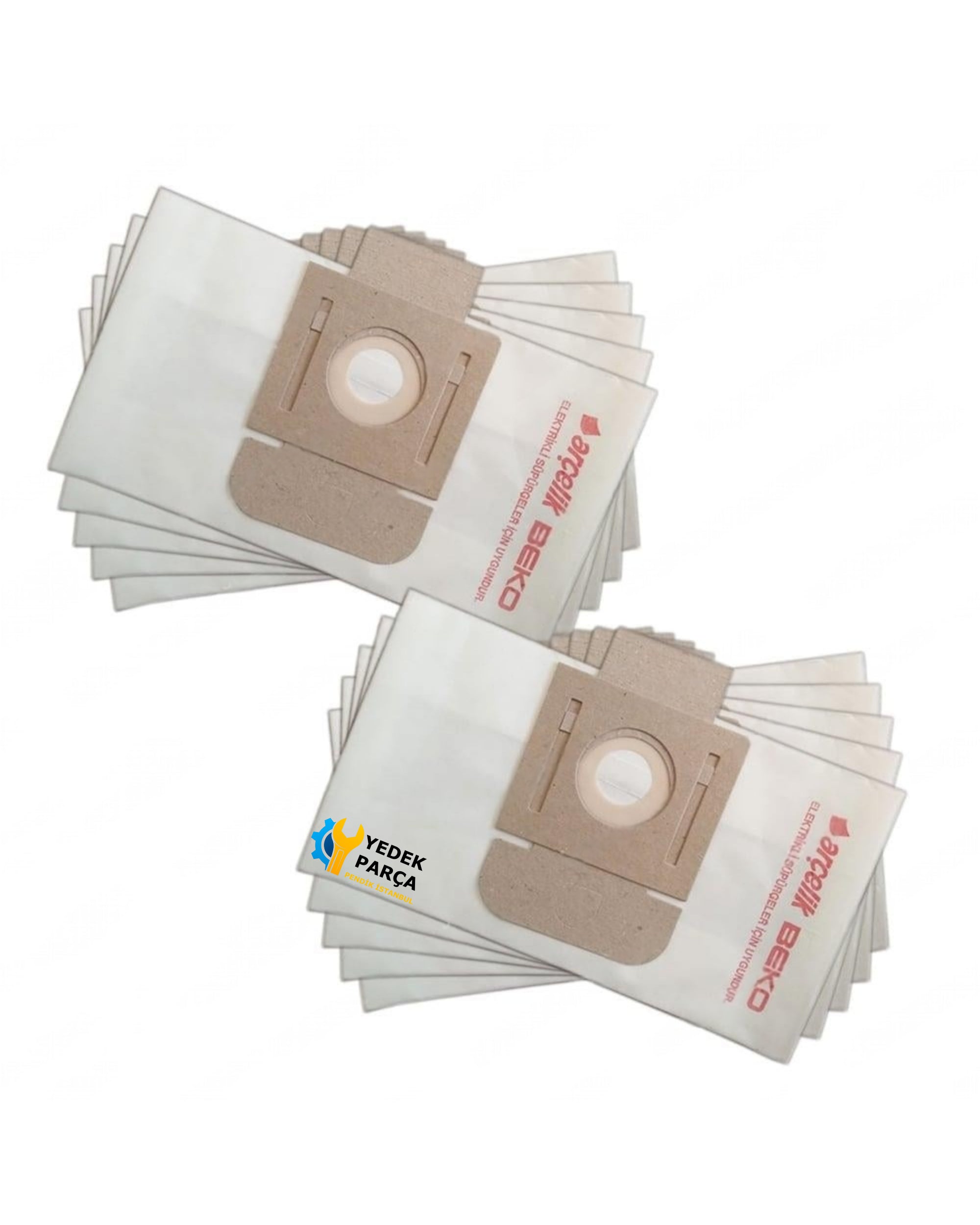 Beko Uyumlu Kanguru Süpürge Kağıt Toz Torbası 10 Adet