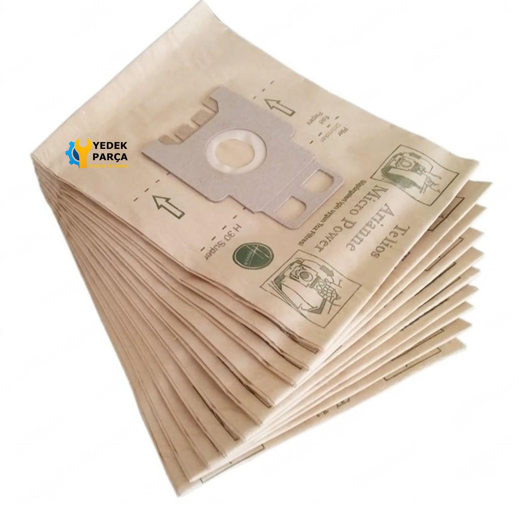 Hoover Uyumlu T 2330 Süpürge Kağıt Toz Torbası 10 Adet