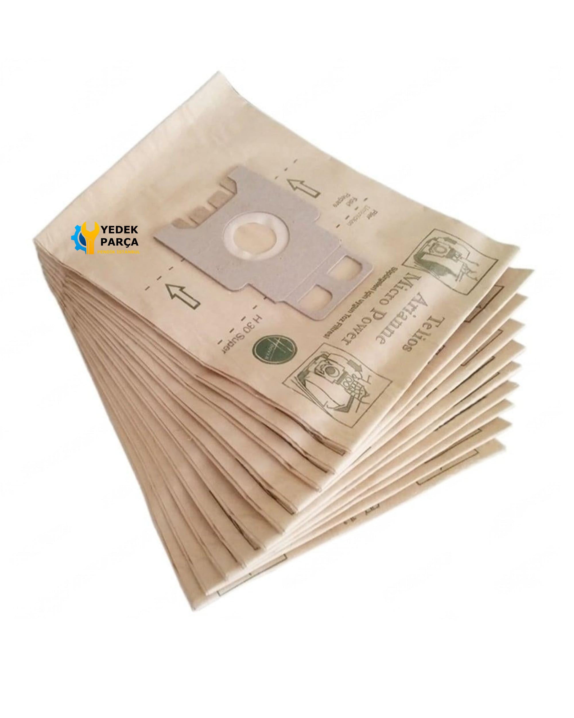 Hoover Uyumlu TS 1725 Süpürge Kağıt Toz Torbası 10 Adet