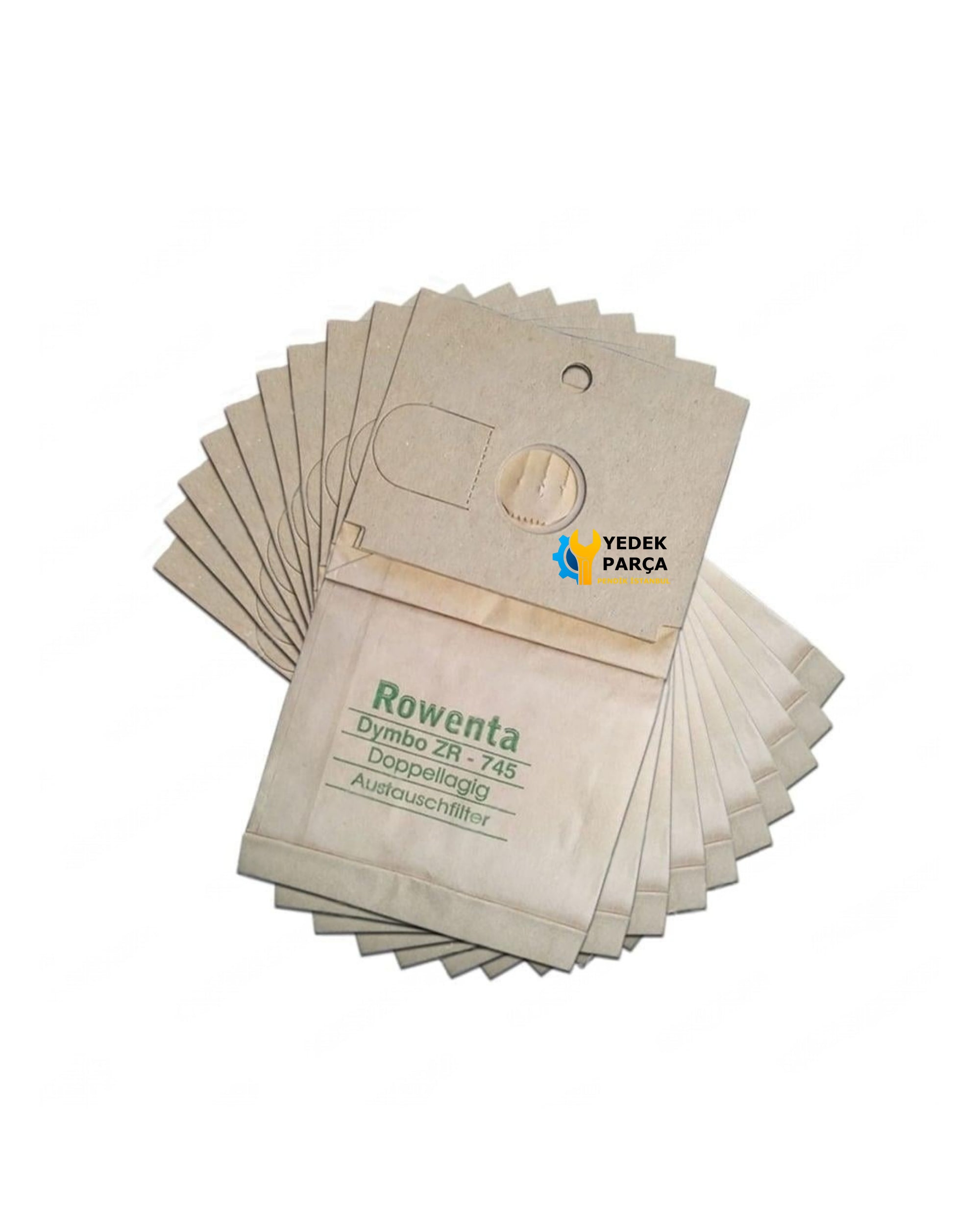 Rowenta Uyumlu Inteso RS 820 Süpürge Kağıt Toz Torbası 10 Adet