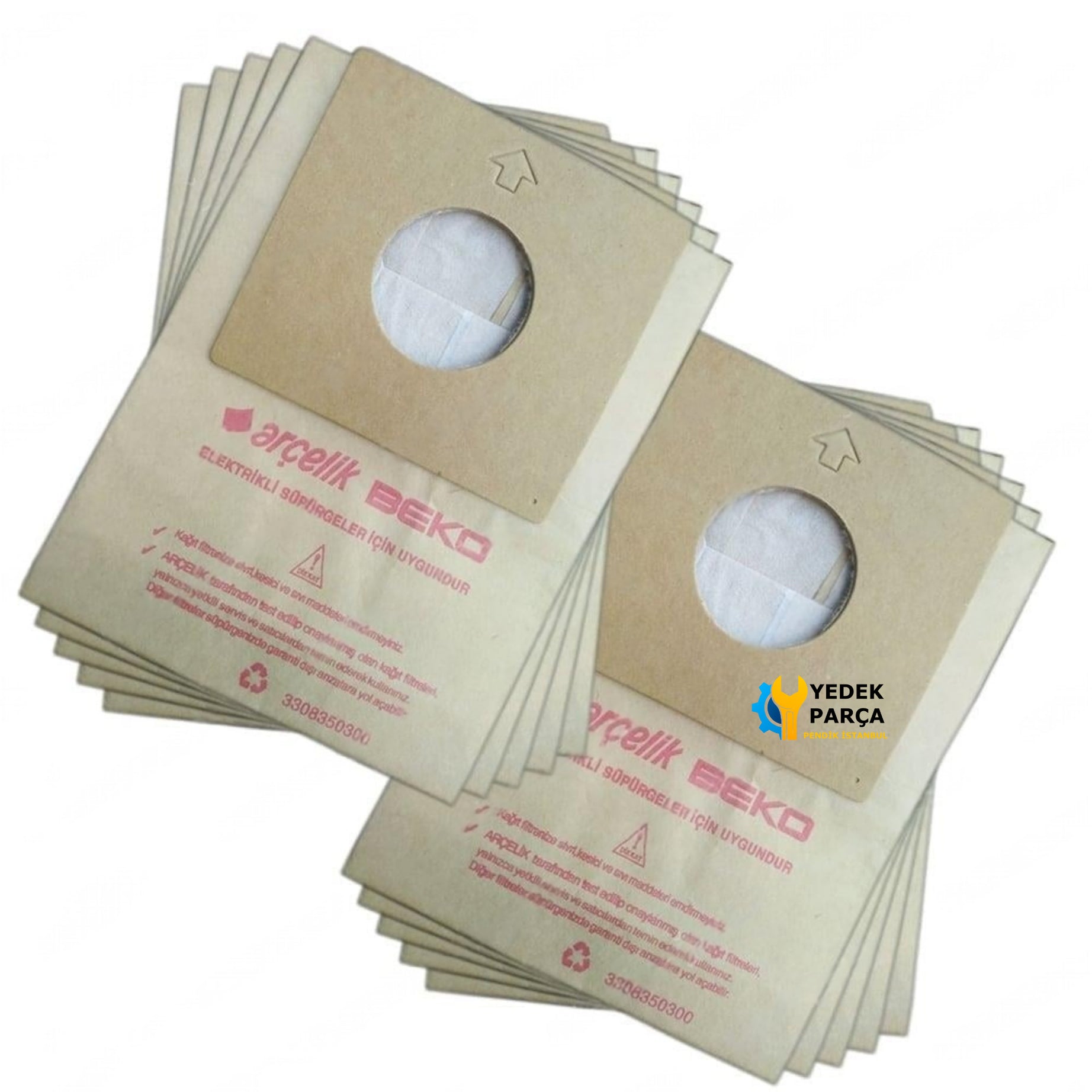 Beko Uyumlu BKS 1207 P Süpürge Kağıt Toz Torbası 10 Adet