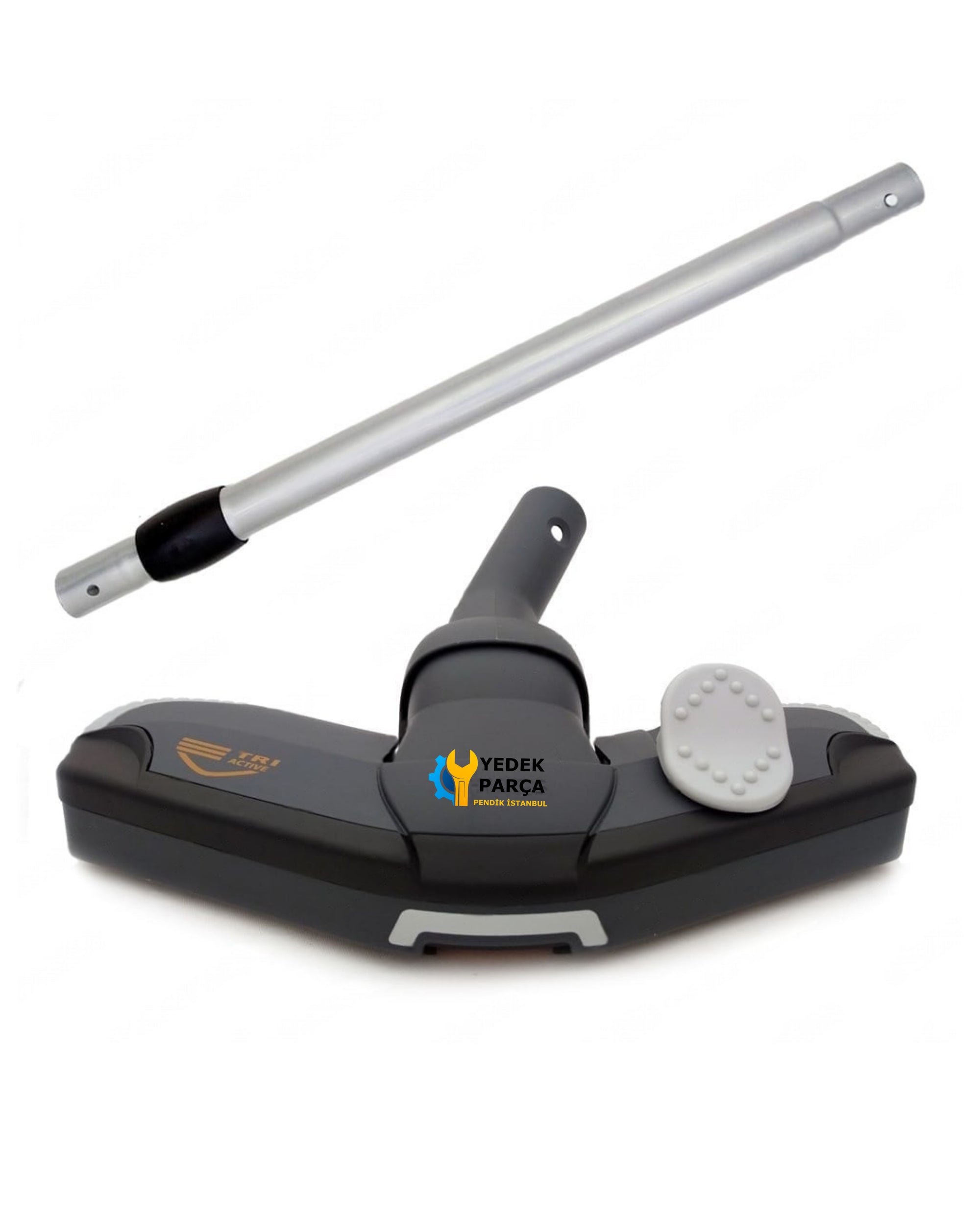 Philips Uyumlu FC 9302 Silent Star Emici Yer Başlığı Pimli Boru