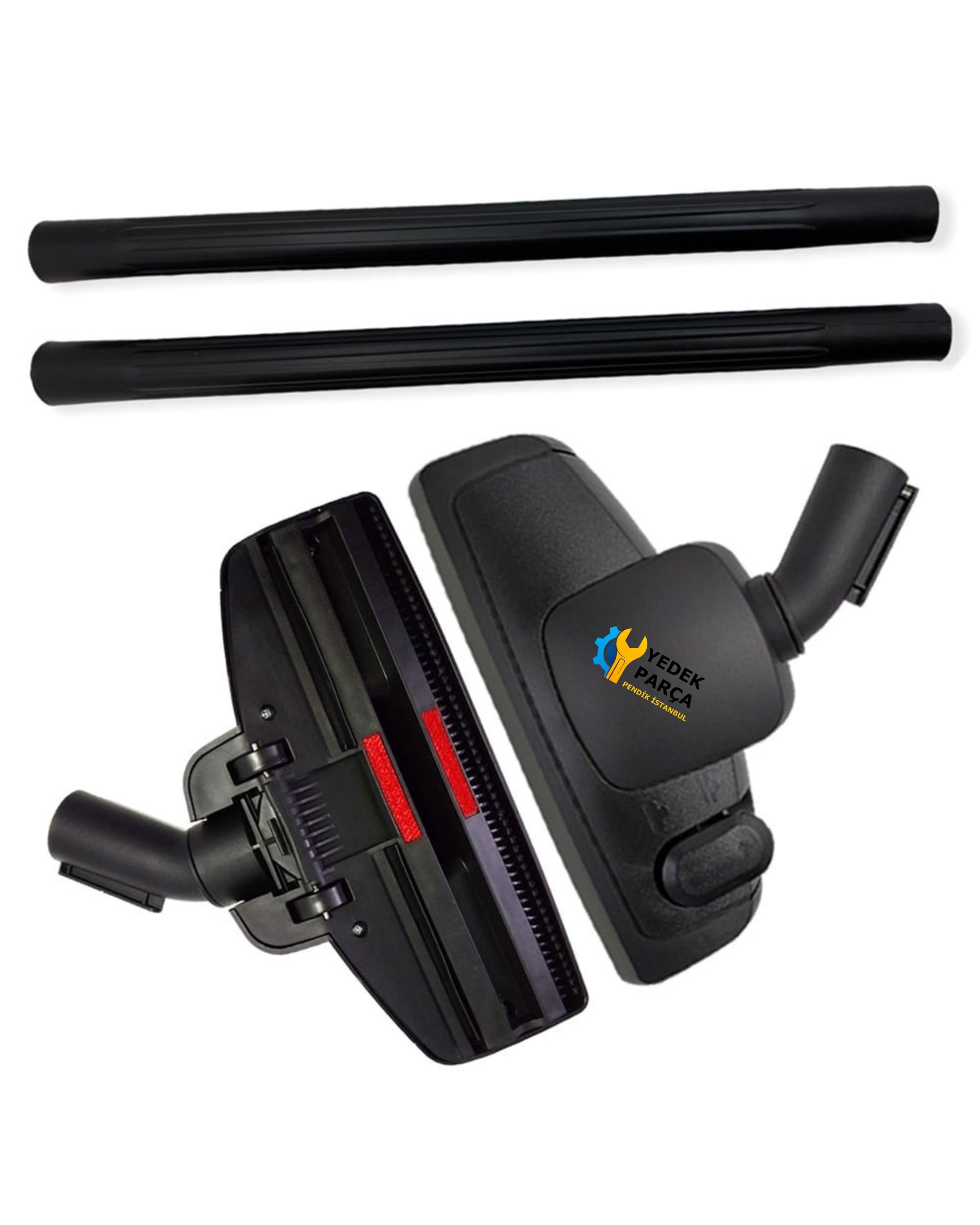 Fantom Uyumlu Carbon Black CB 2000 Elektrikli Süpürge Emici Yer Başlık Plastik Borusu