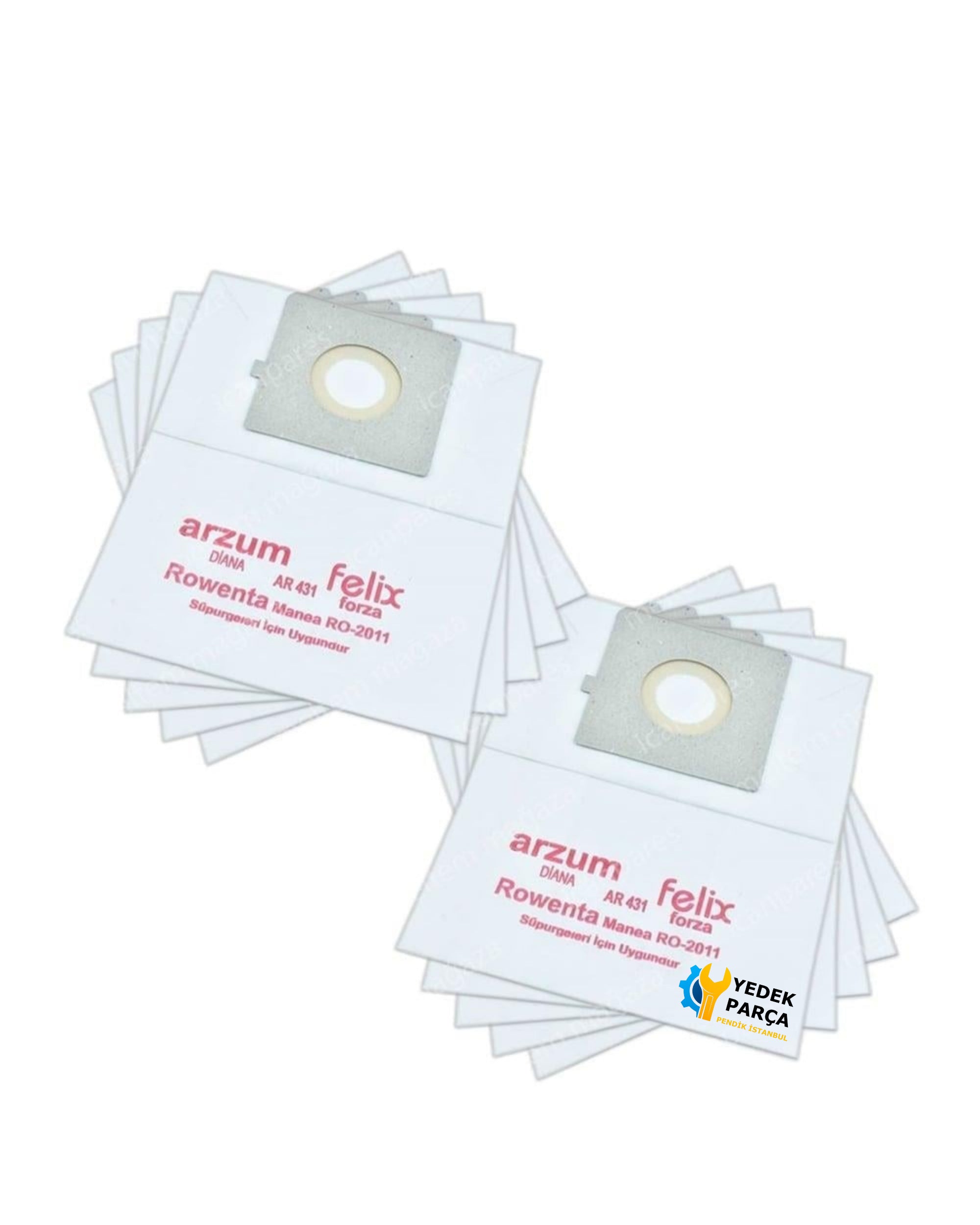 Homemaxx Uyumlu HX 45124 Süpürge Kağıt Toz Torbası 10 Adet