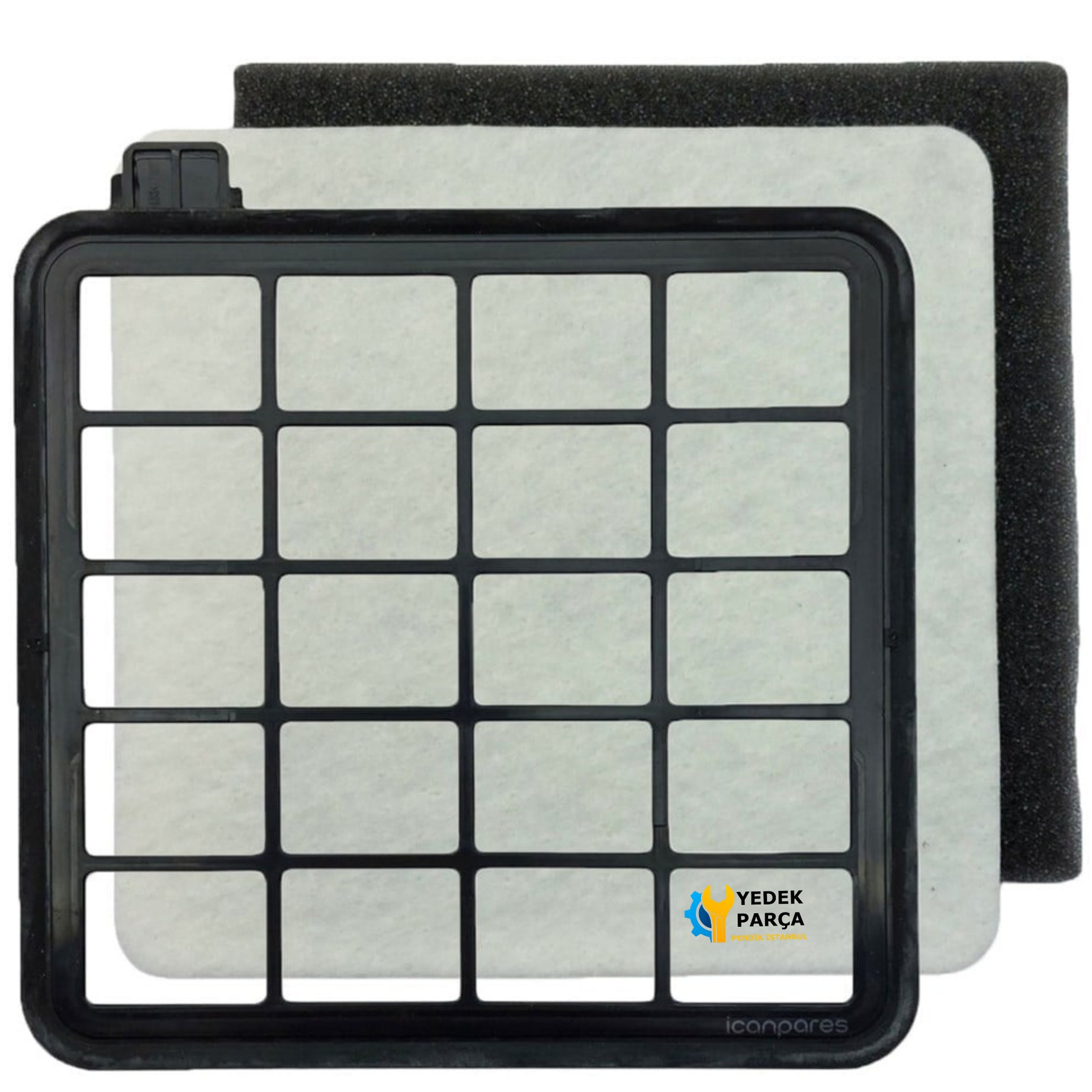 Samsung Uyumlu VC07T357MHR/TR Süpürge Hazne Motor Koruma Filtresi Hediyeli