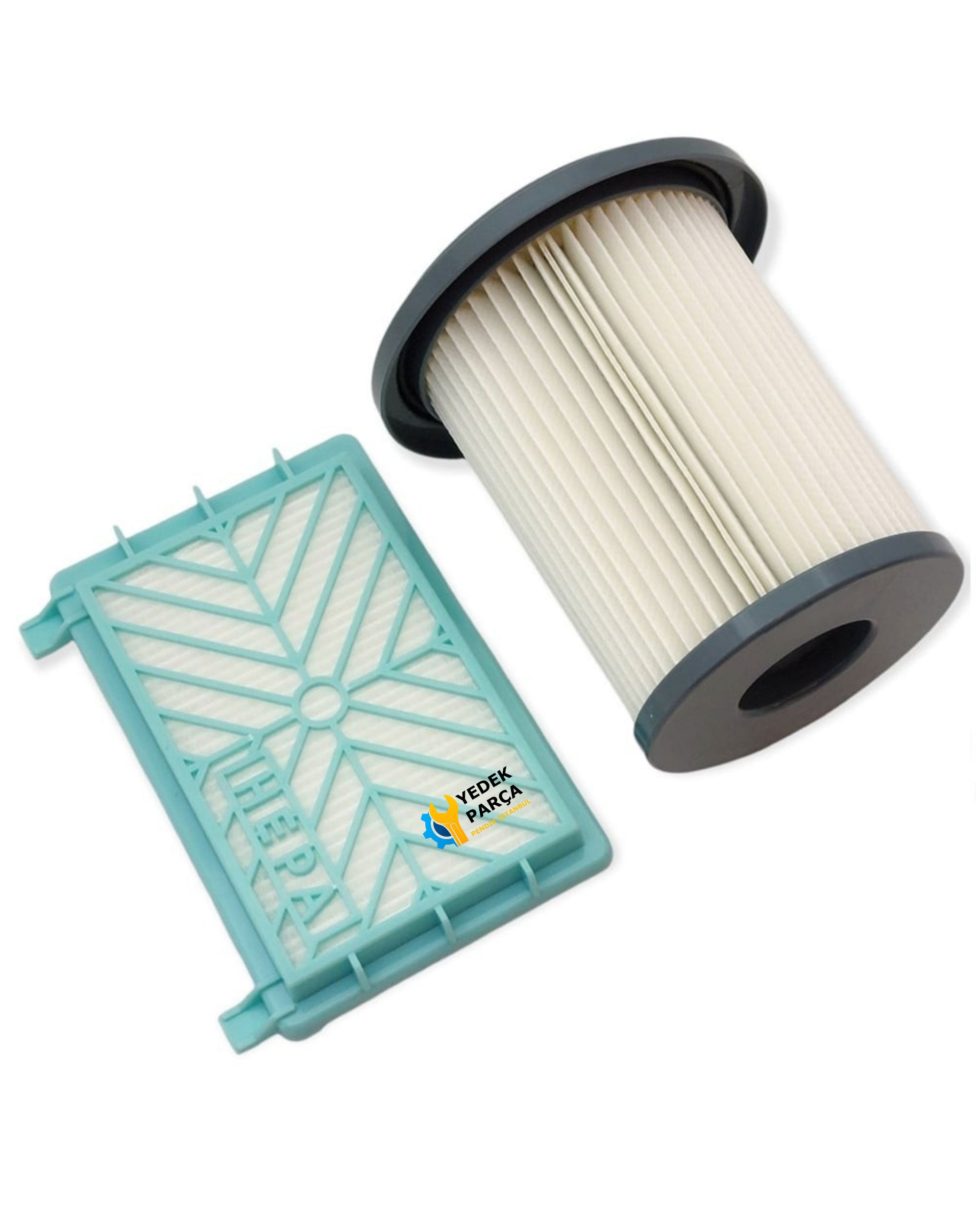 Philips Uyumlu Fc 8734 Süpürge Silindir Filtre Hepa Filtresi Bakım Seti Hediyeli
