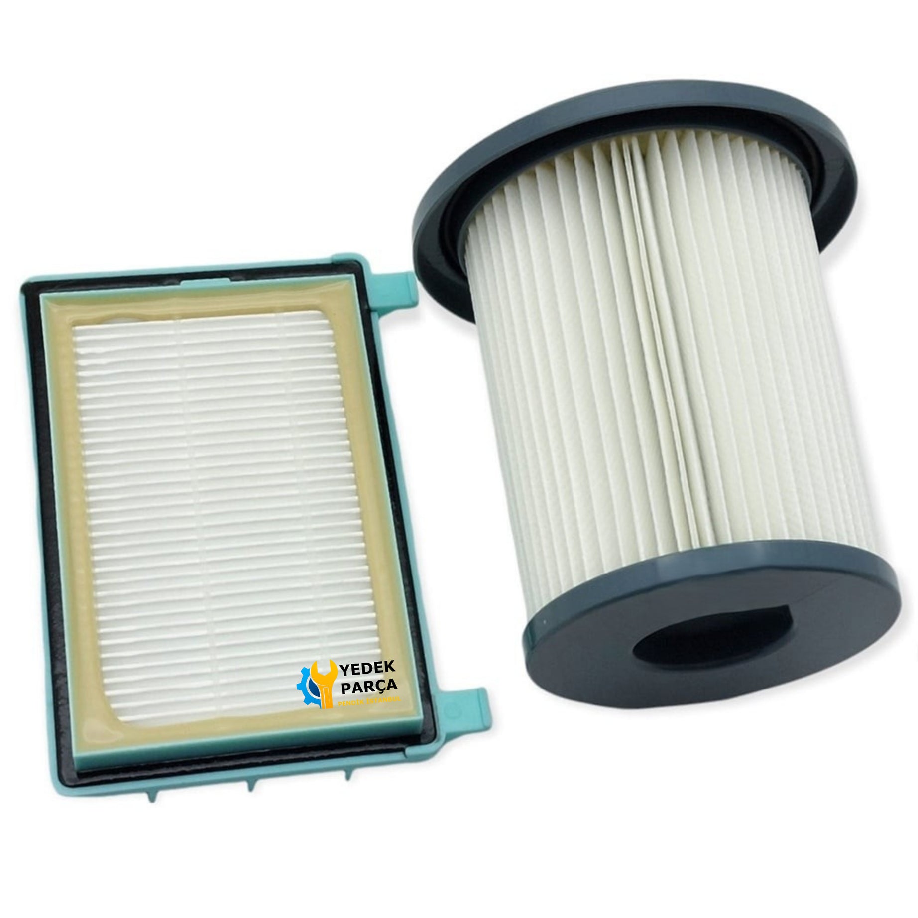 Philips Uyumlu Fc 8734 Süpürge Silindir Filtre Hepa Filtresi Bakım Seti Hediyeli