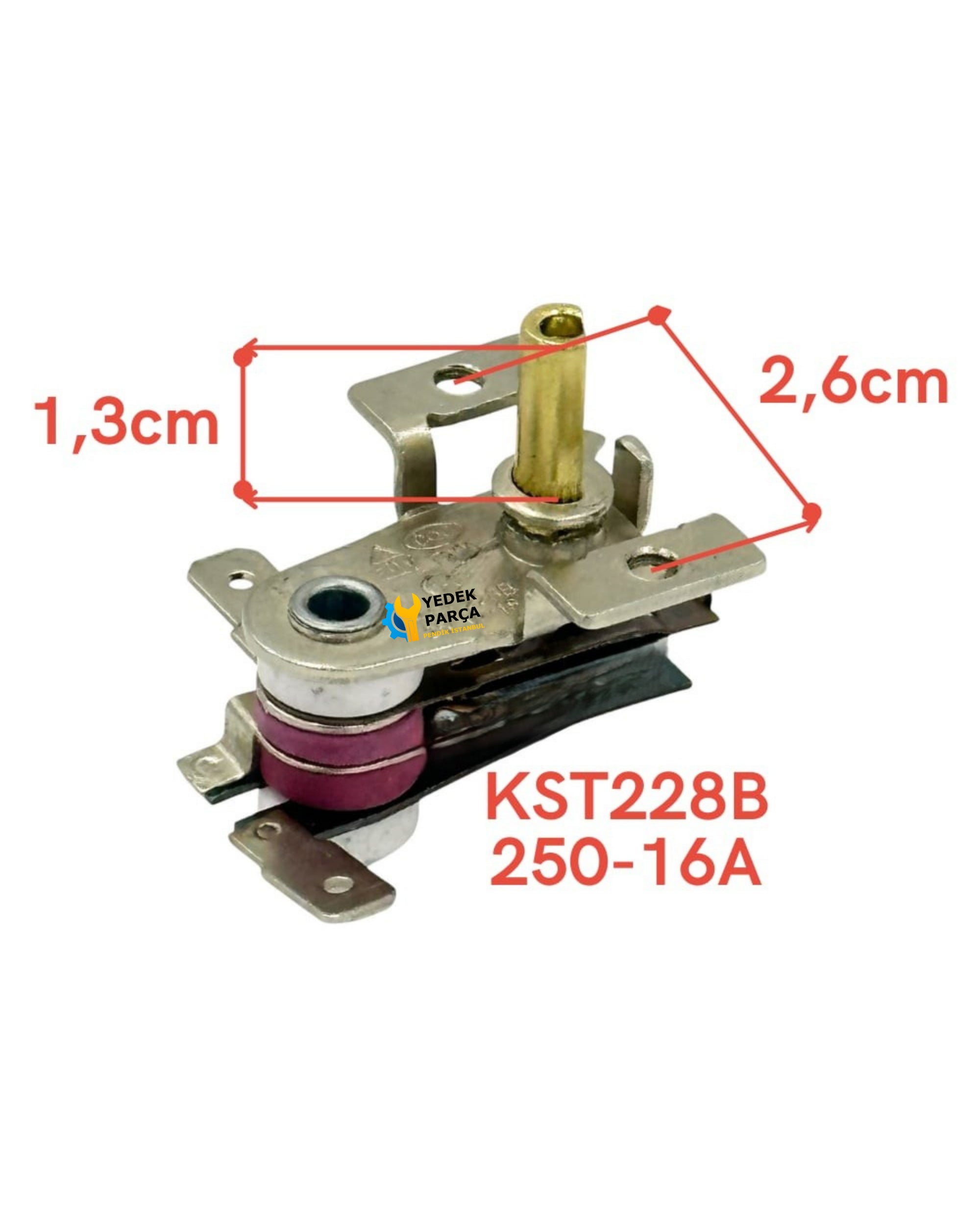 Universal 16 Amper 1,3cm Mil Ütü Termostatı
