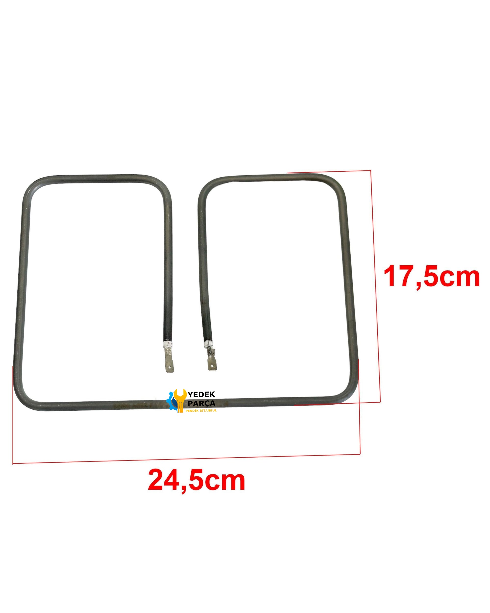 Tefal Uyumlu Tost Makinesi Rezistansı - 24,5*17,5cm 220V 1000W - Bir Çok Marka İle Uyumlu